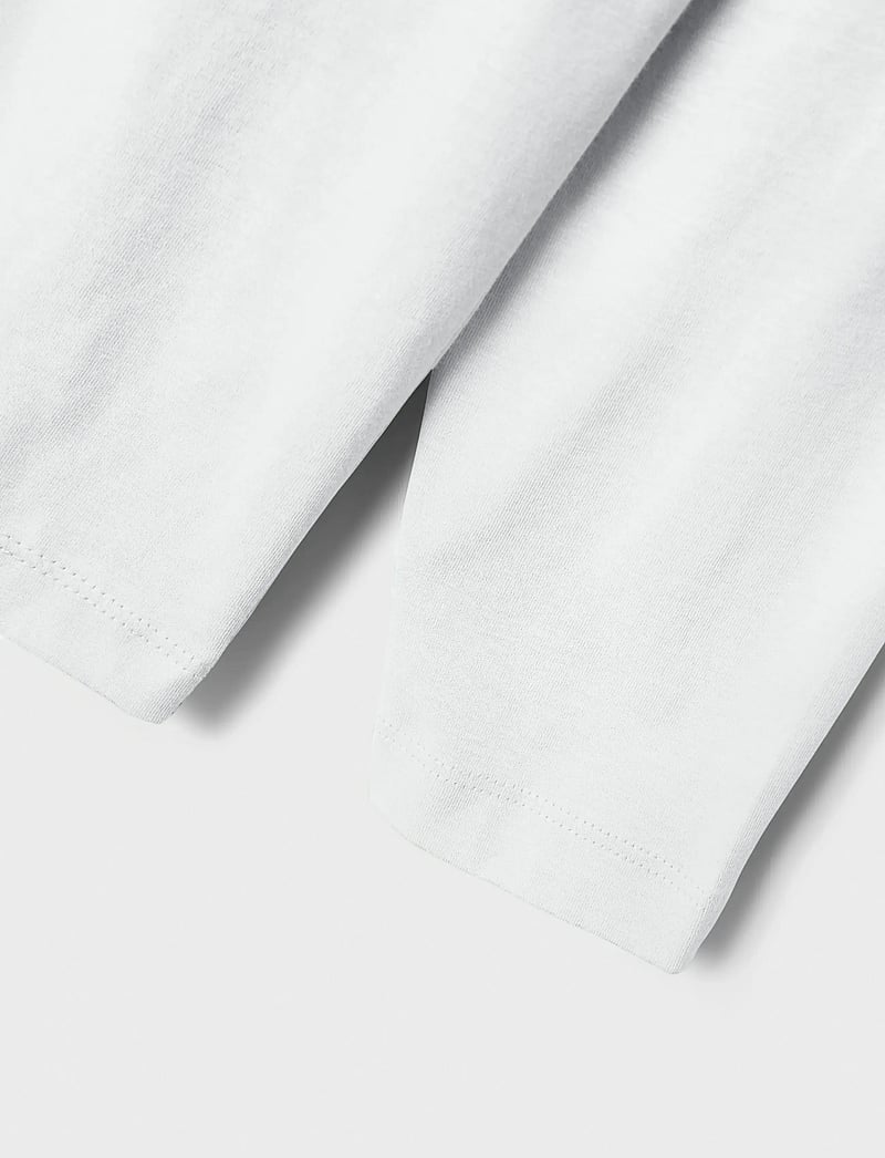 name it - NKMVOBBO LS NREG TOP NOOS - langärmelig - bright white - 2