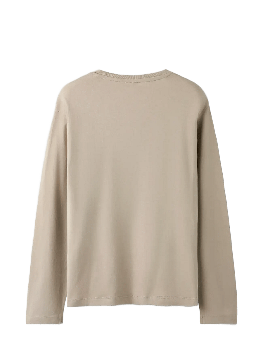 name it - NKMVOBBO LS NREG TOP NOOS - langermede t-skjorter - pure cashmere - 2