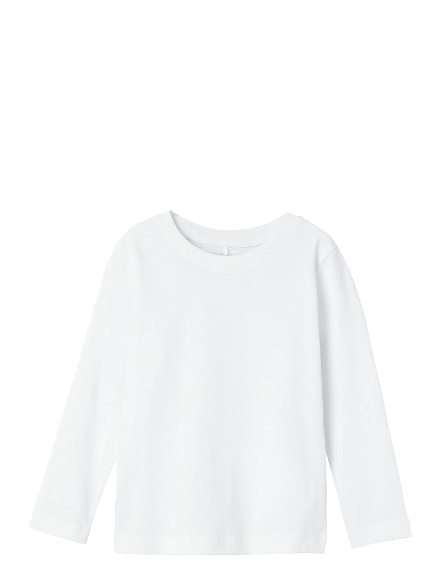 name it - NMMVOBBO LS NREG TOP NOOS - langärmelig - bright white - 1
