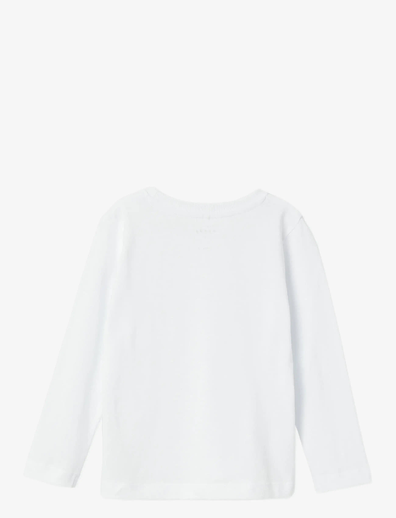 name it - NMMVOBBO LS NREG TOP NOOS - langærmede t-shirts - bright white - 2