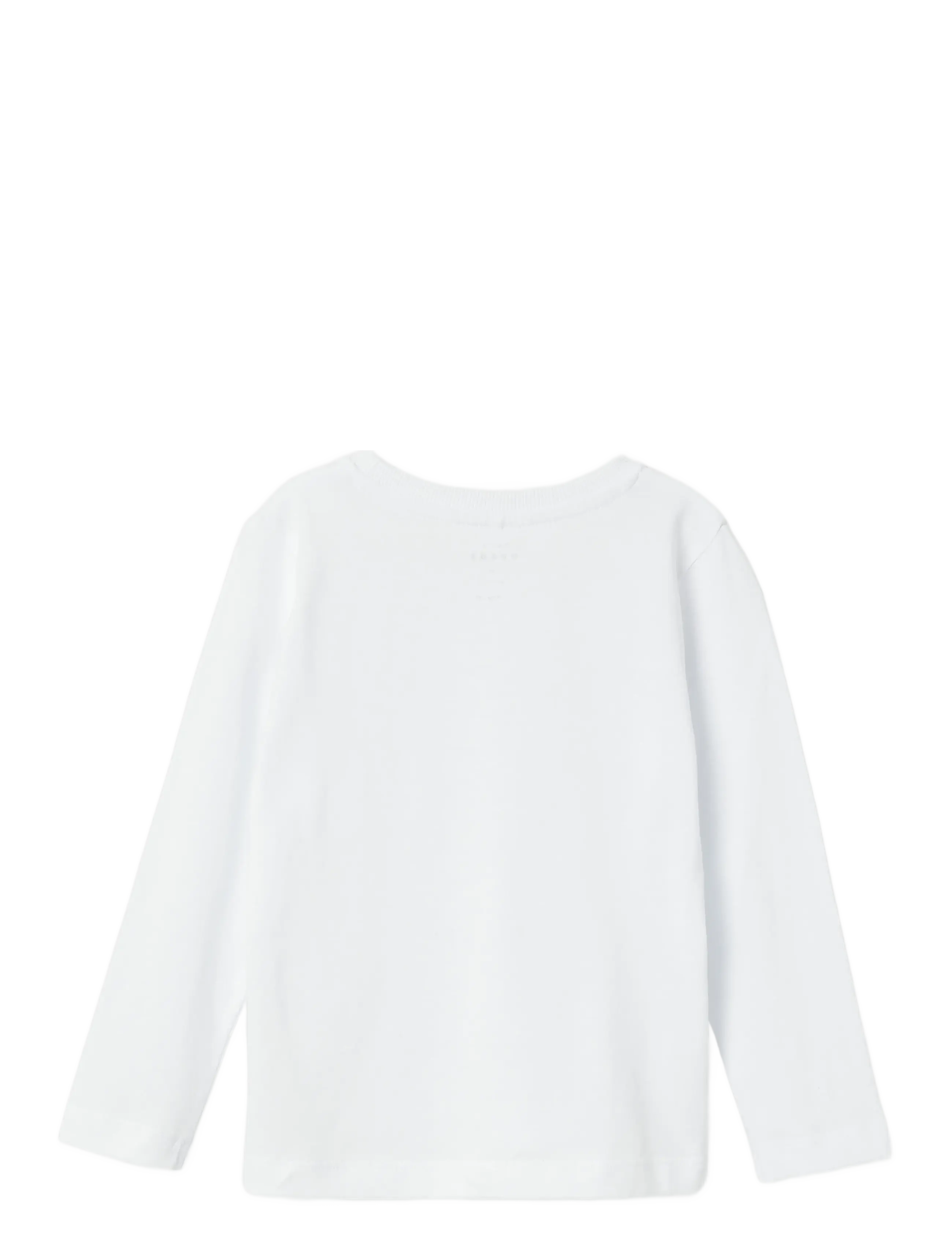 name it - NMMVOBBO LS NREG TOP NOOS - langermede t-skjorter - bright white - 2