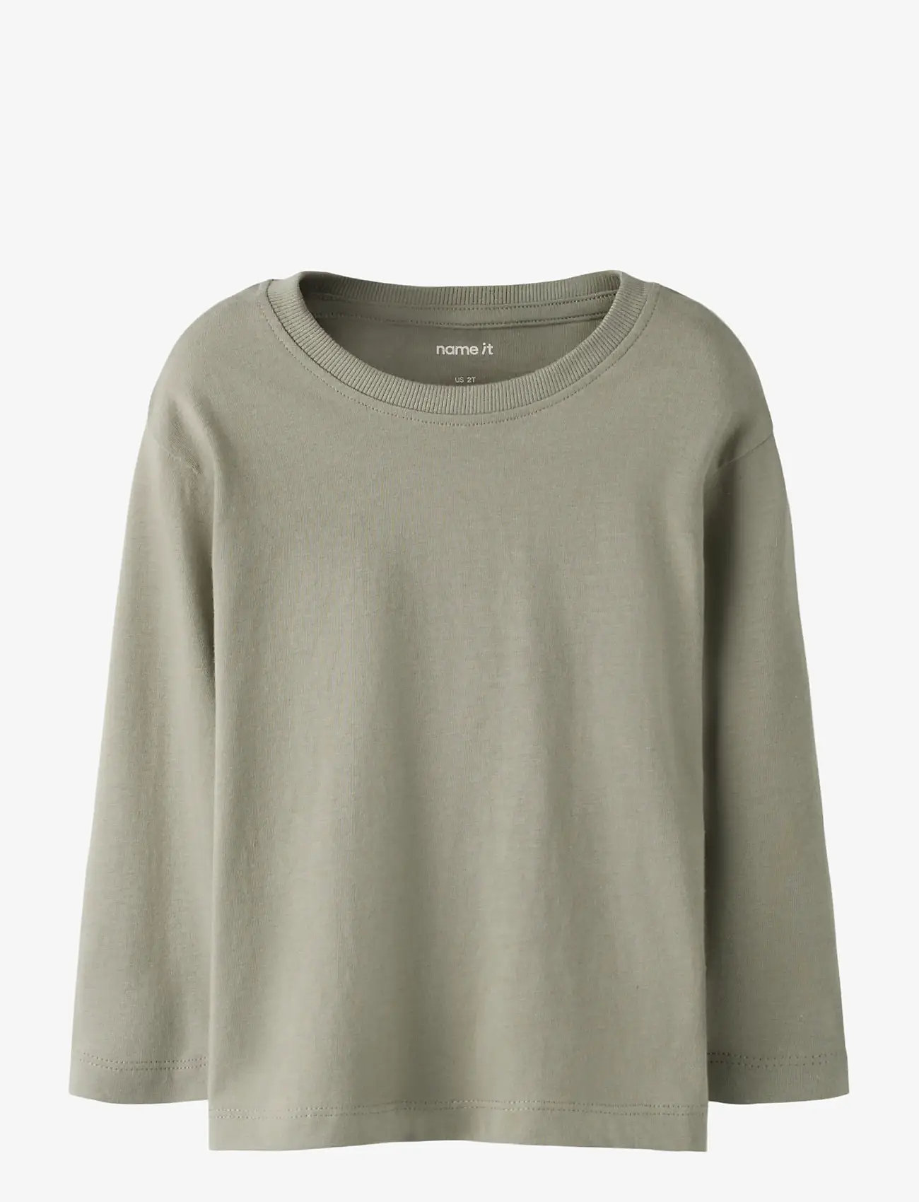 name it - NMMVOBBO LS NREG TOP NOOS - langärmelig - shadow - 1