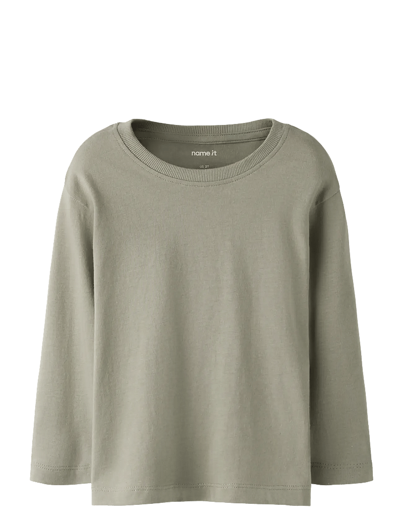 name it - NMMVOBBO LS NREG TOP NOOS - langärmelig - shadow - 1