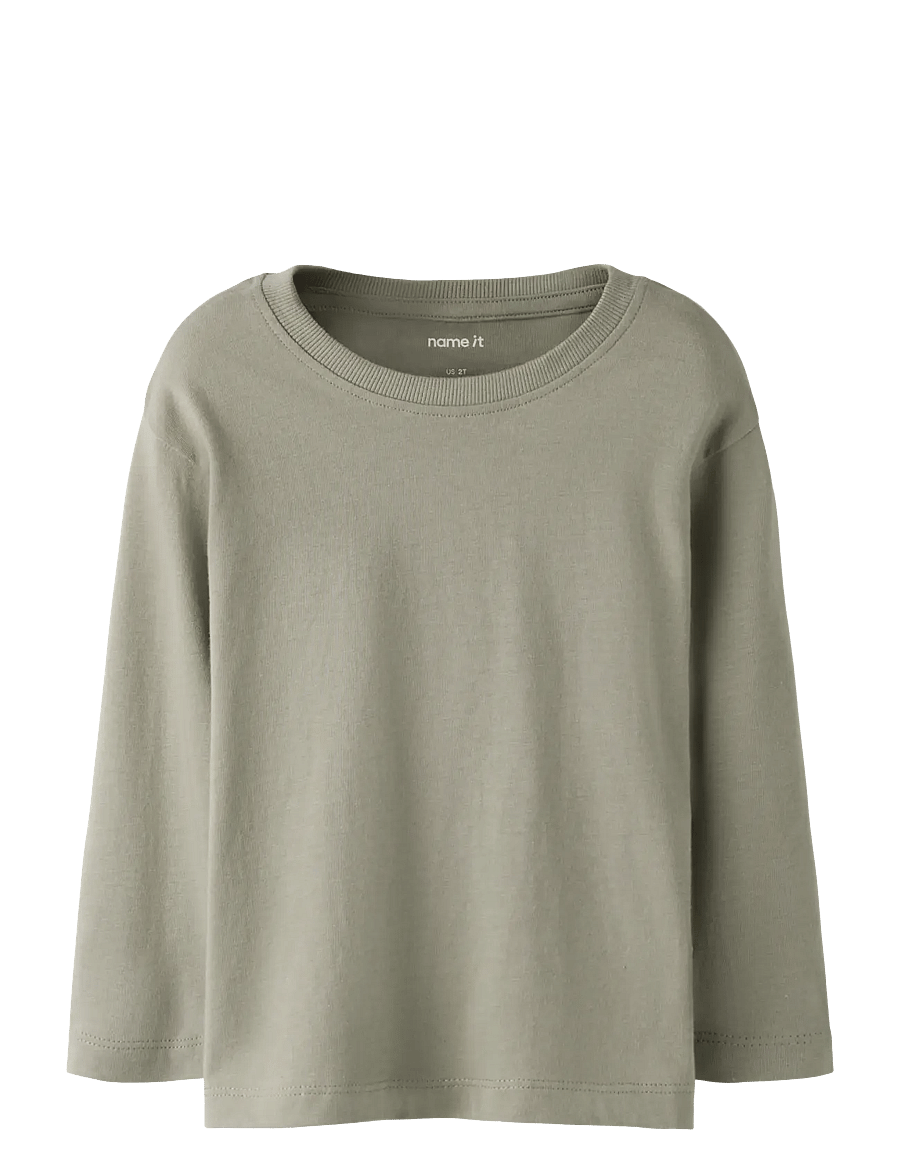 name it - NMMVOBBO LS NREG TOP NOOS - langärmelig - shadow - 1