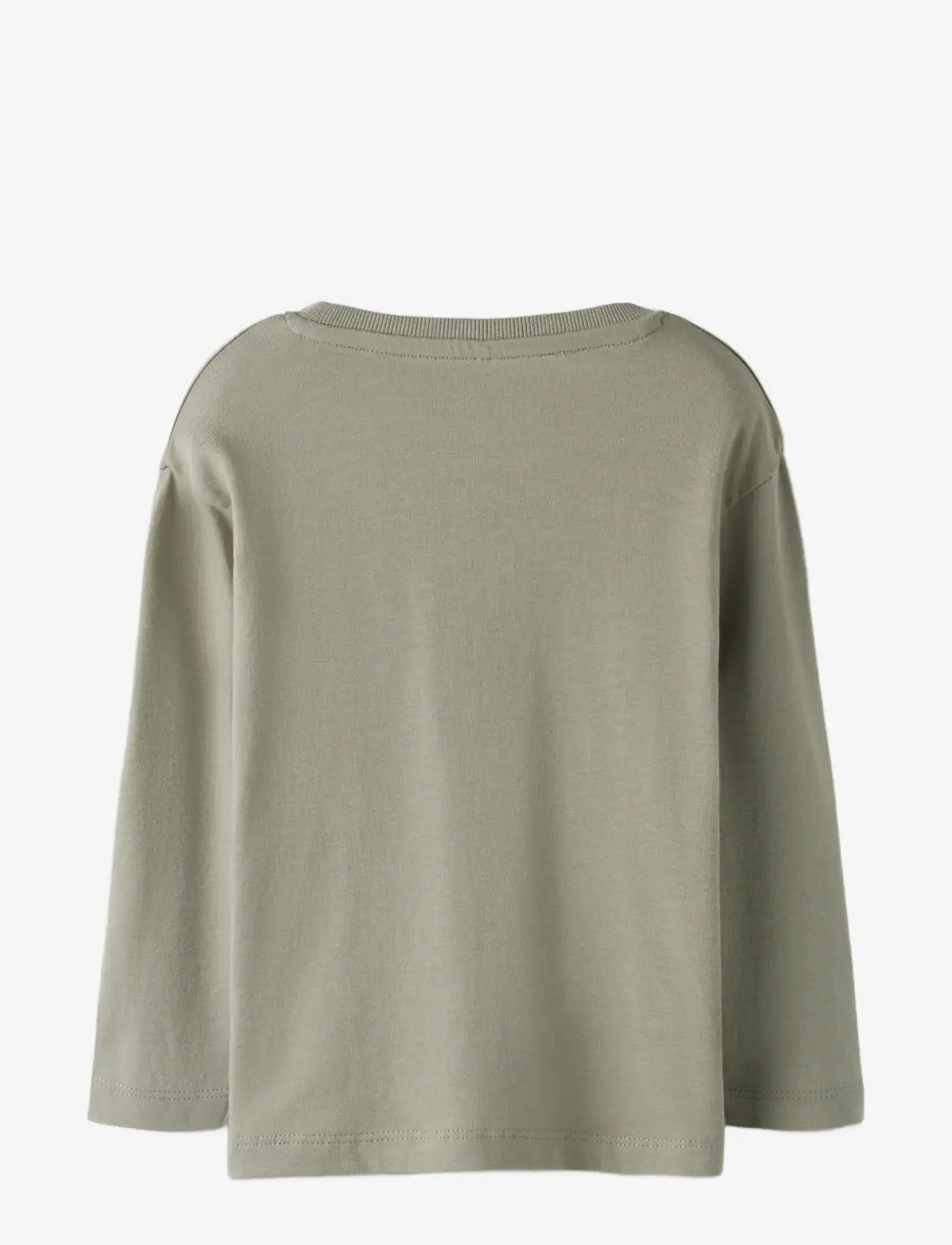 name it - NMMVOBBO LS NREG TOP NOOS - langärmelig - shadow - 2