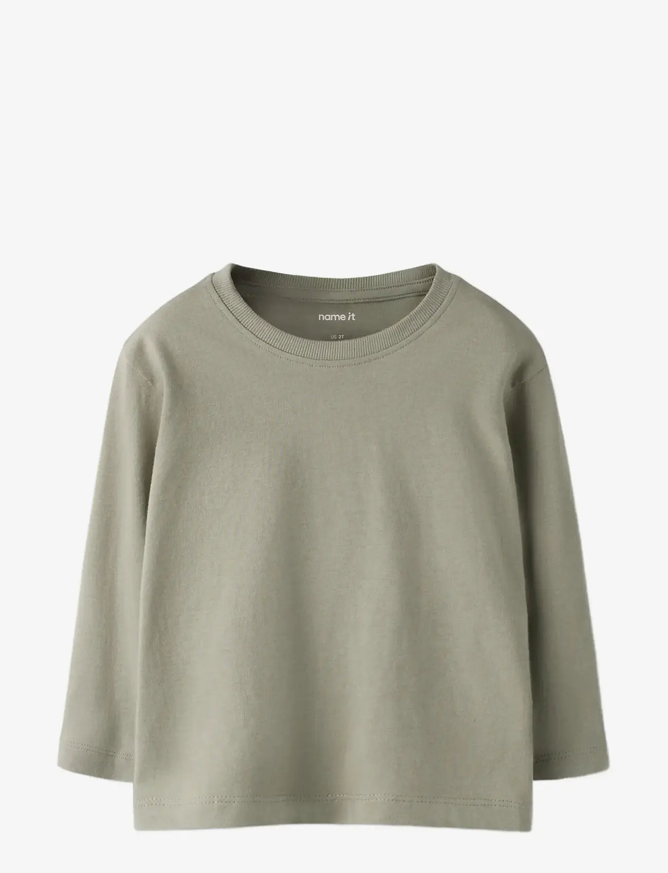 name it - NMMVOBBO LS NREG TOP NOOS - langärmelig - shadow - 3