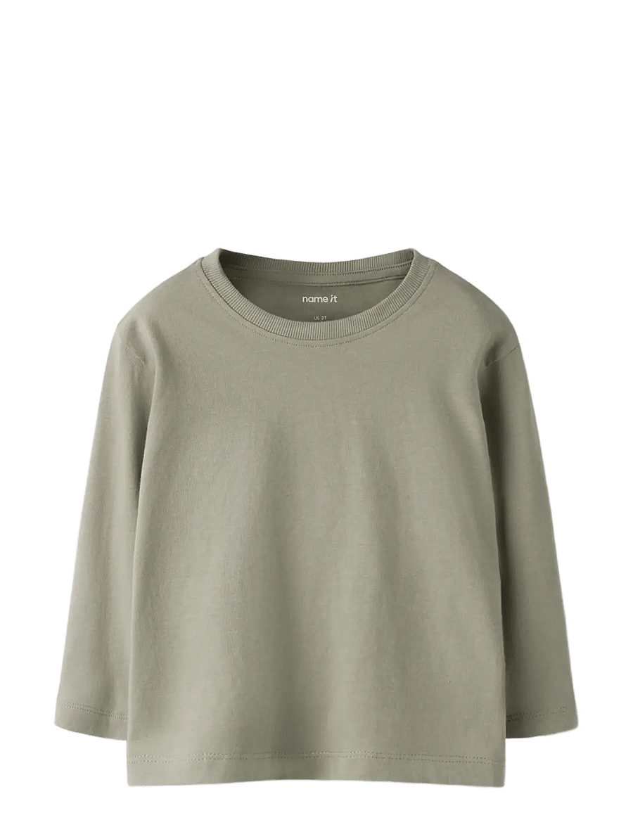 name it - NMMVOBBO LS NREG TOP NOOS - langärmelig - shadow - 3