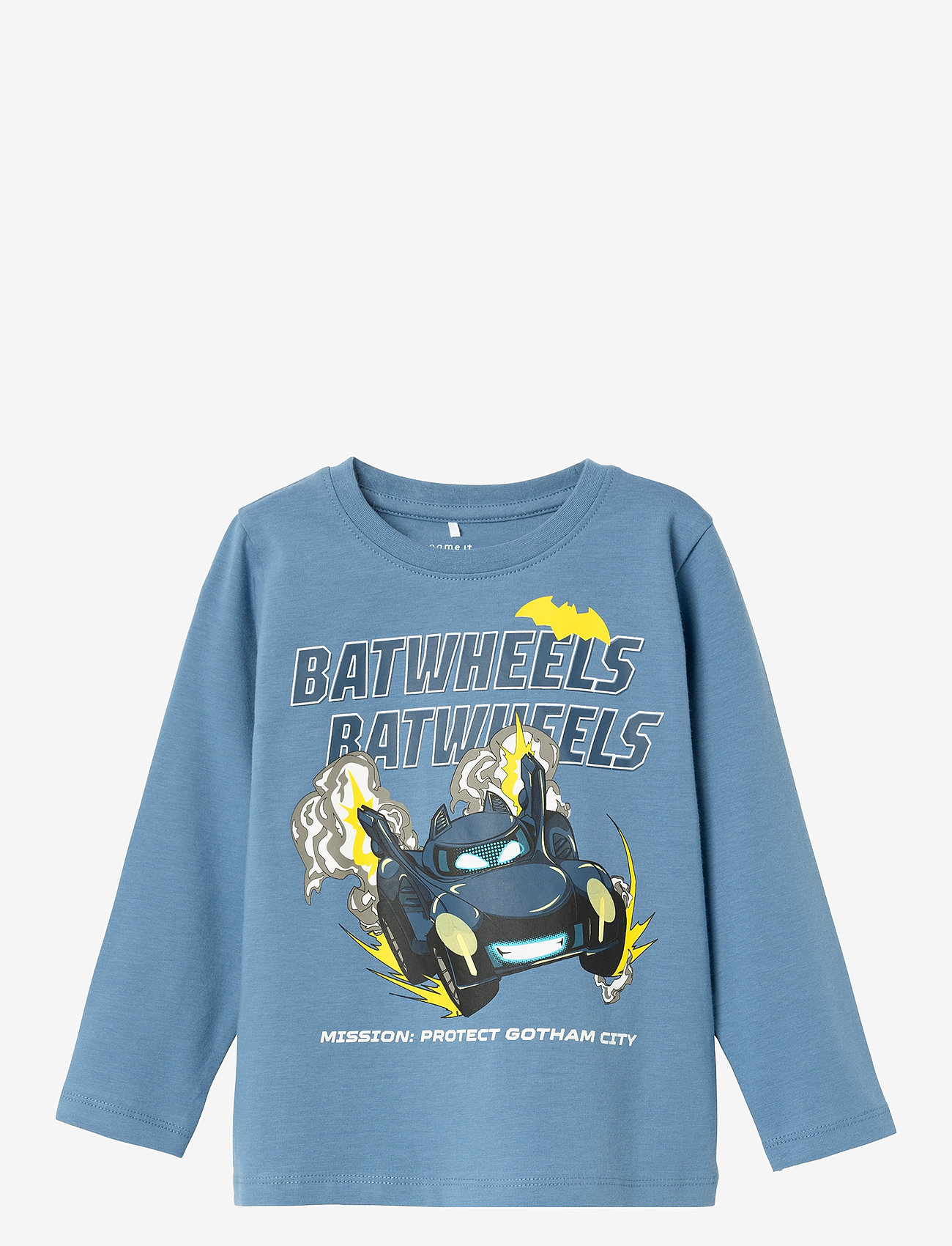 name it - NMMJATZY BATWHEELS LS TOP NOOS WAB - pitkähihaiset t-paidat - coronet blue - 1
