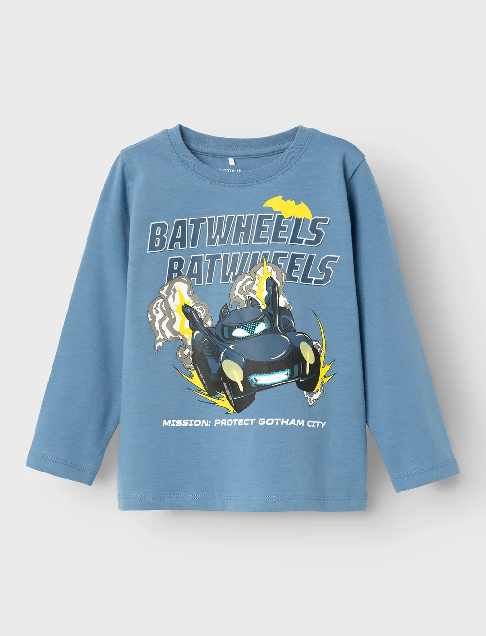 name it - NMMJATZY BATWHEELS LS TOP NOOS WAB - langärmelig - coronet blue - 4