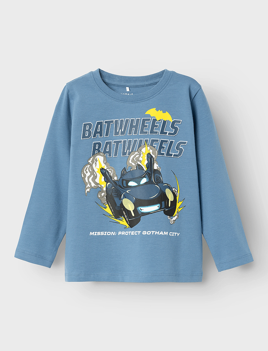 name it - NMMJATZY BATWHEELS LS TOP NOOS WAB - coronet blue - 4