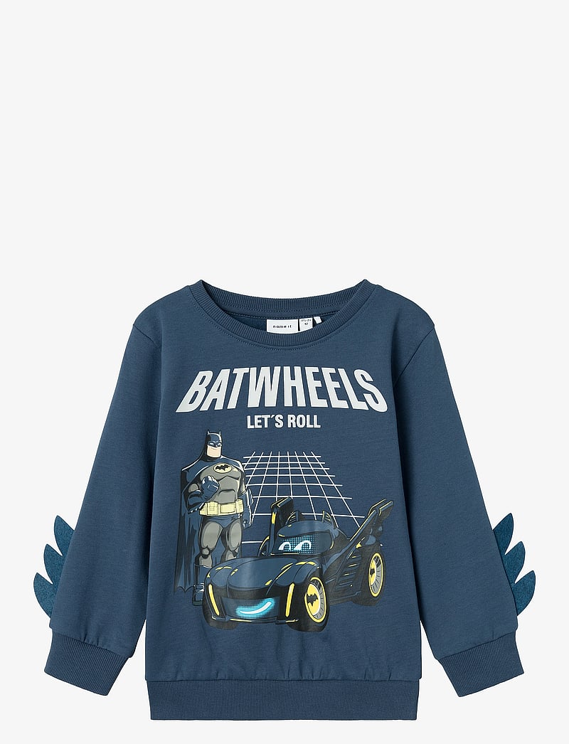 name it - NMMJUICE BATWHEELS SWEAT BRU NOOS WAB - dark denim - 1