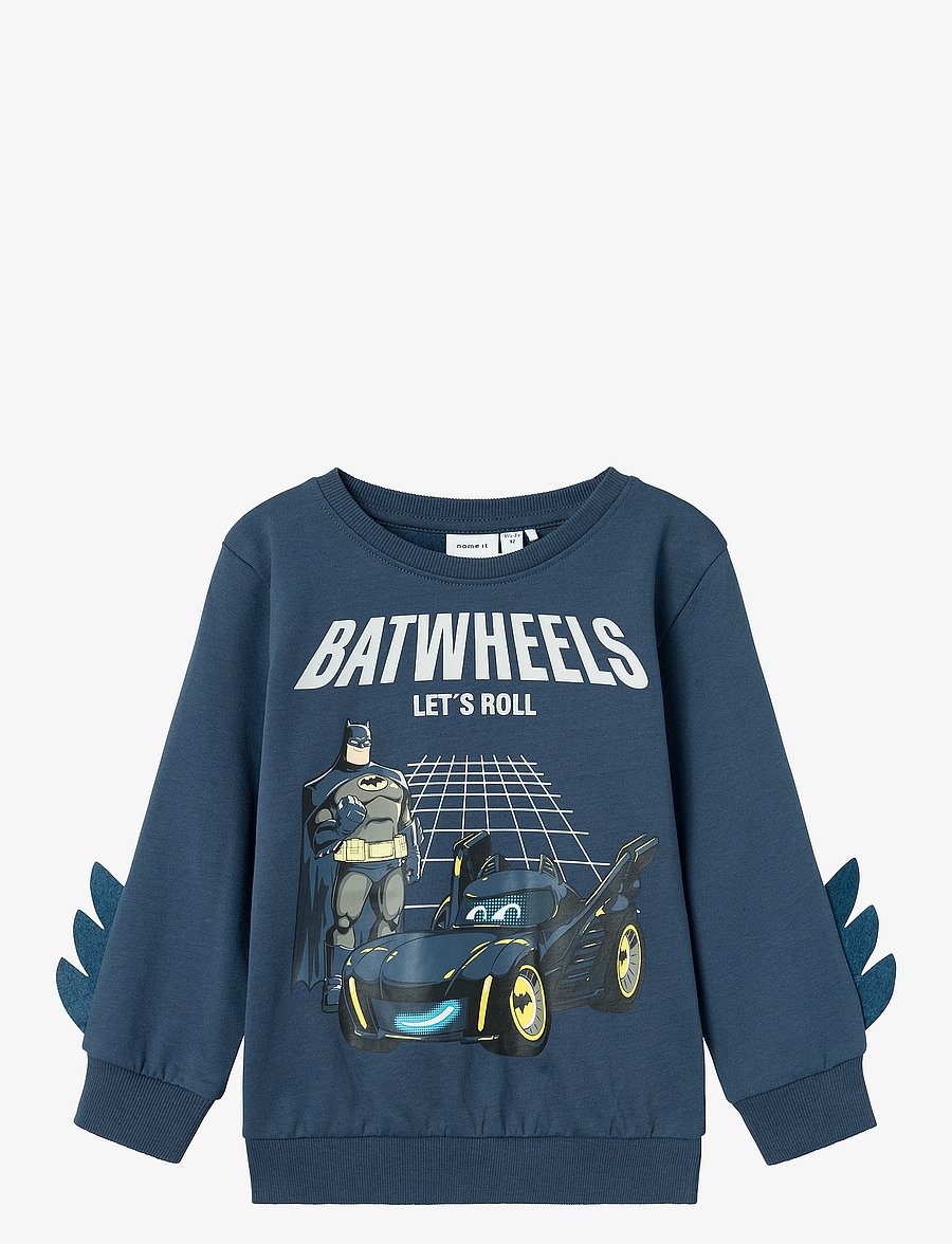 name it - NMMJUICE BATWHEELS SWEAT BRU NOOS WAB - dark denim - 1