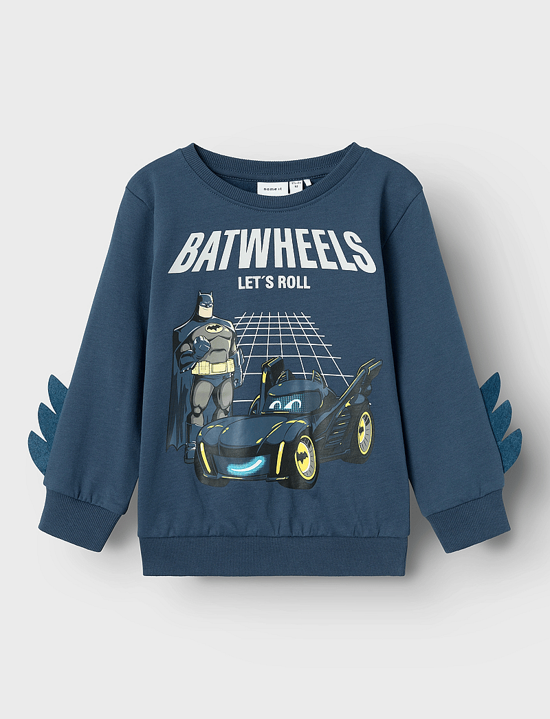 name it - NMMJUICE BATWHEELS SWEAT BRU NOOS WAB - dark denim - 4