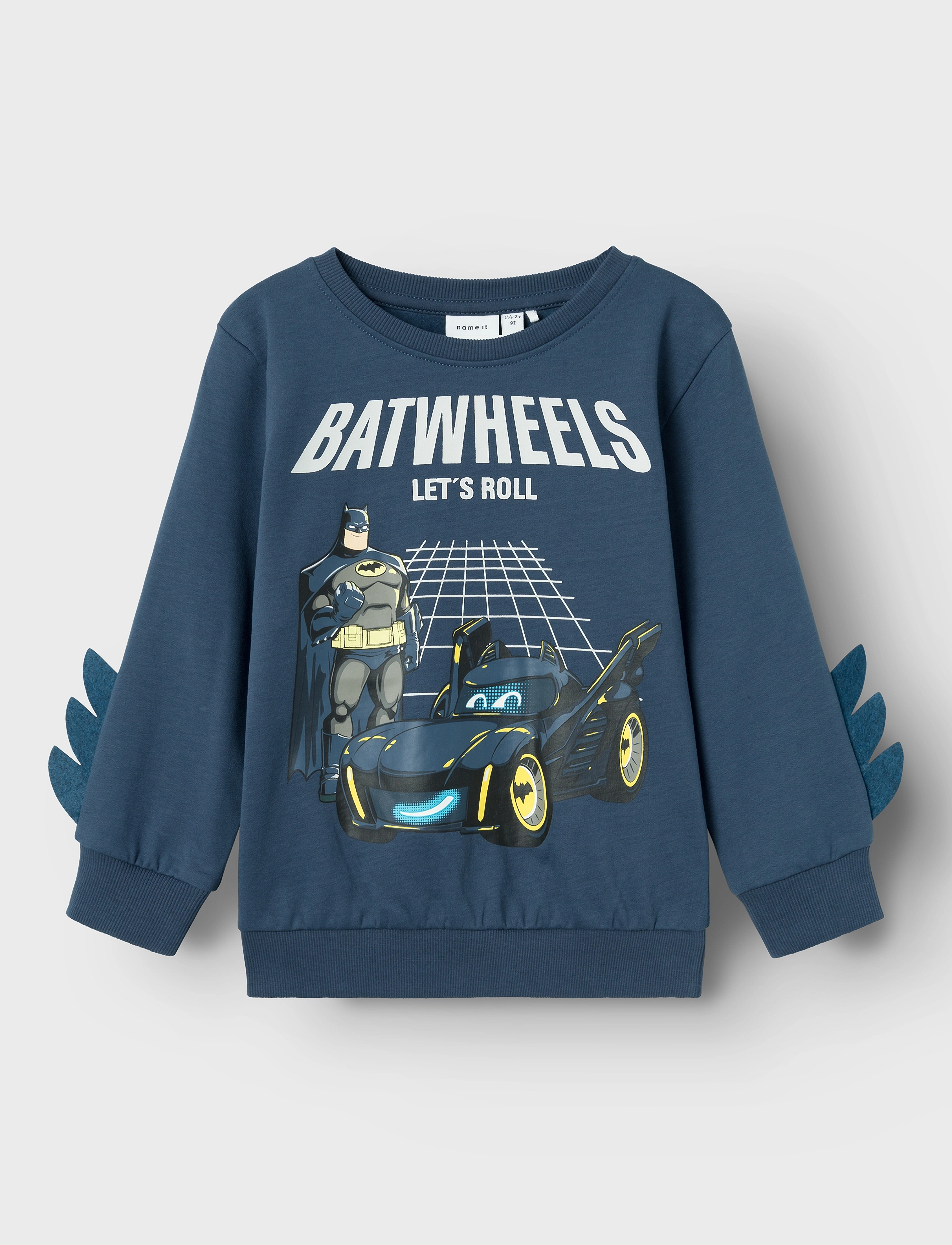 name it - NMMJUICE BATWHEELS SWEAT BRU NOOS WAB - dark denim - 4