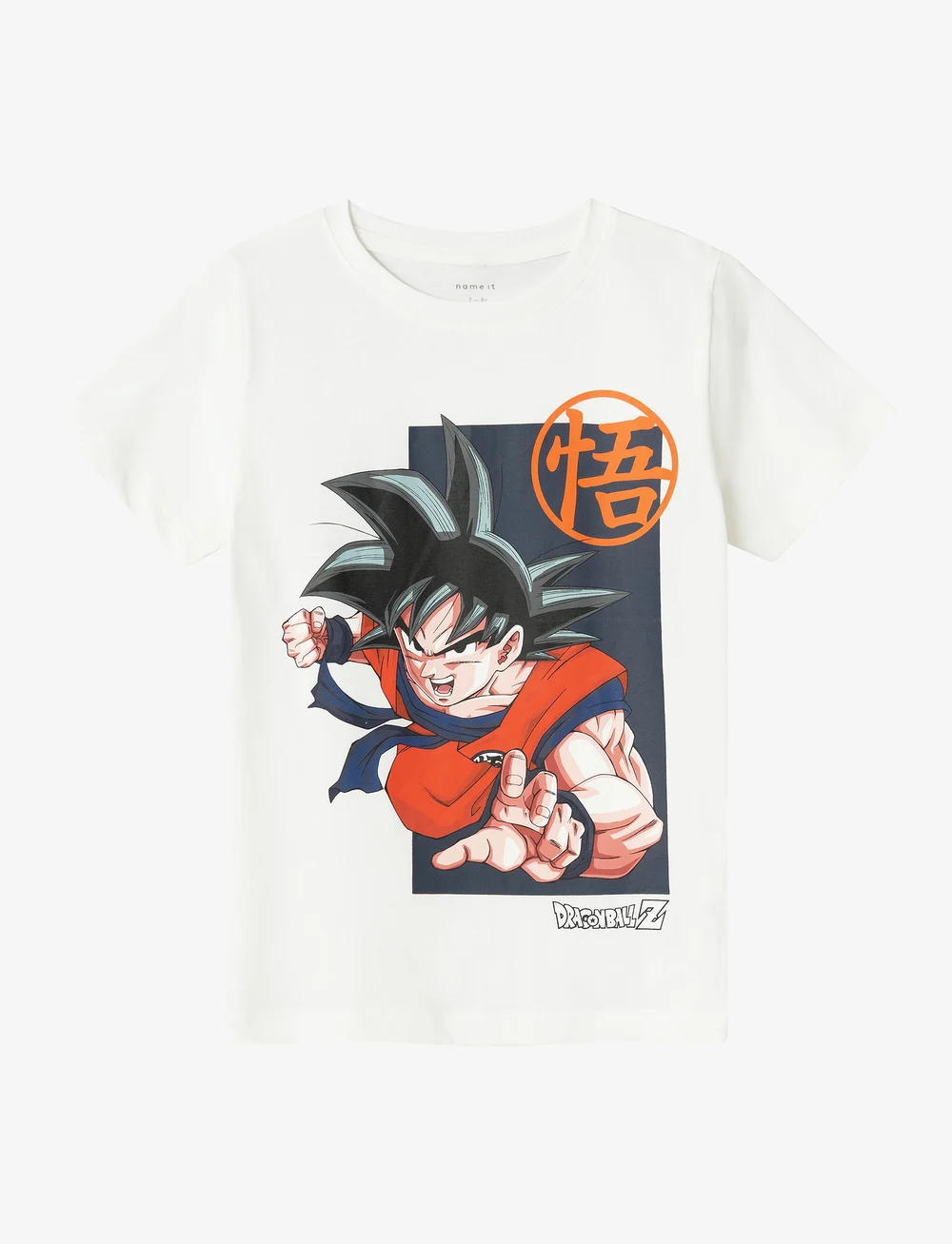 name it - NKMJIMMO DRAGONBALL SS TOP BOX NOOS VDE - short-sleeved t-shirts - bright white - 0