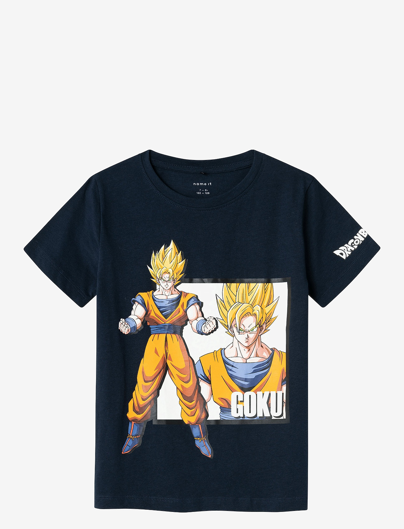 name it - NKMJIMMO DRAGONBALL SS TOP BOX NOOS VDE - t-shirts à manches courtes - dark sapphire - 1