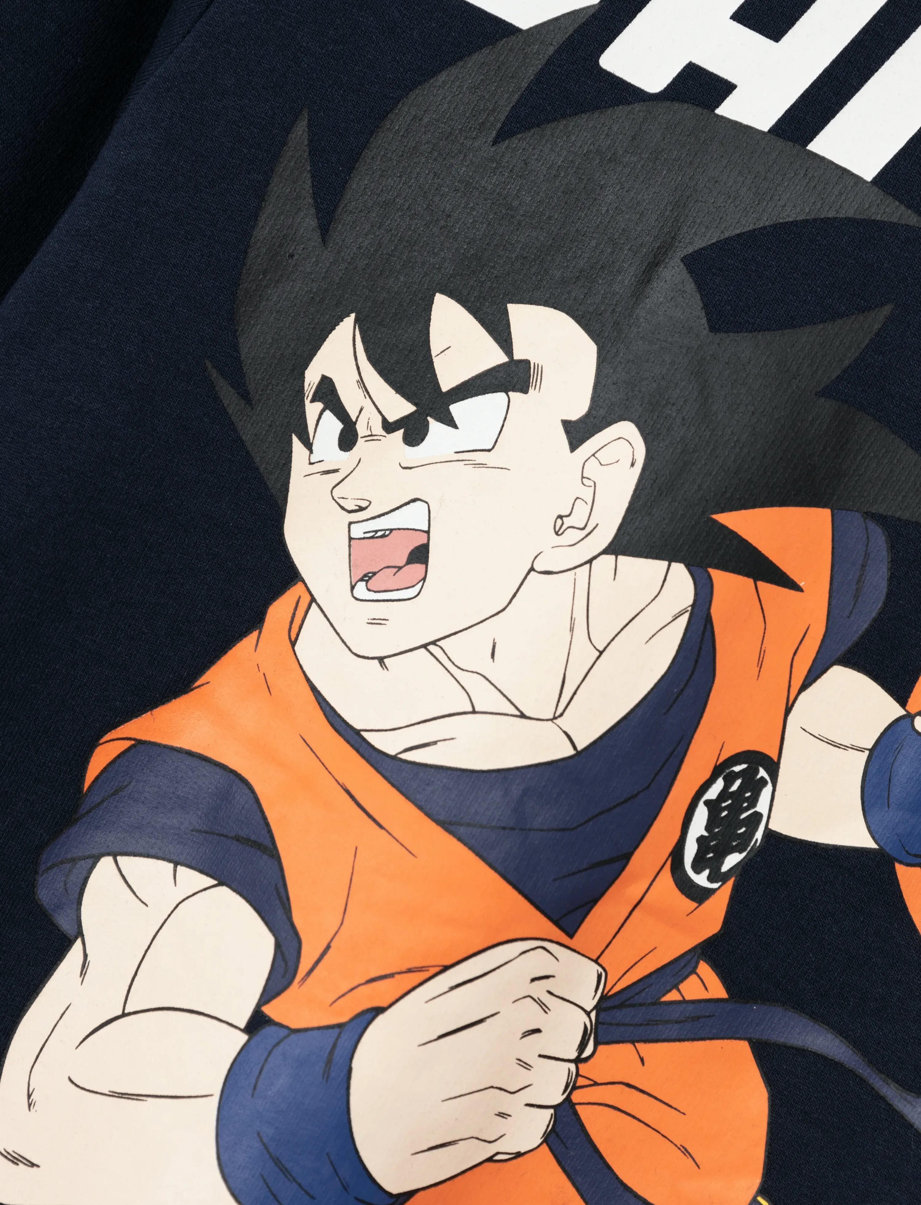 name it - NKMJAM DRAGONBALL SWEAT WH BRU NOOS VDE - kapuzenpullover - dark sapphire - 3