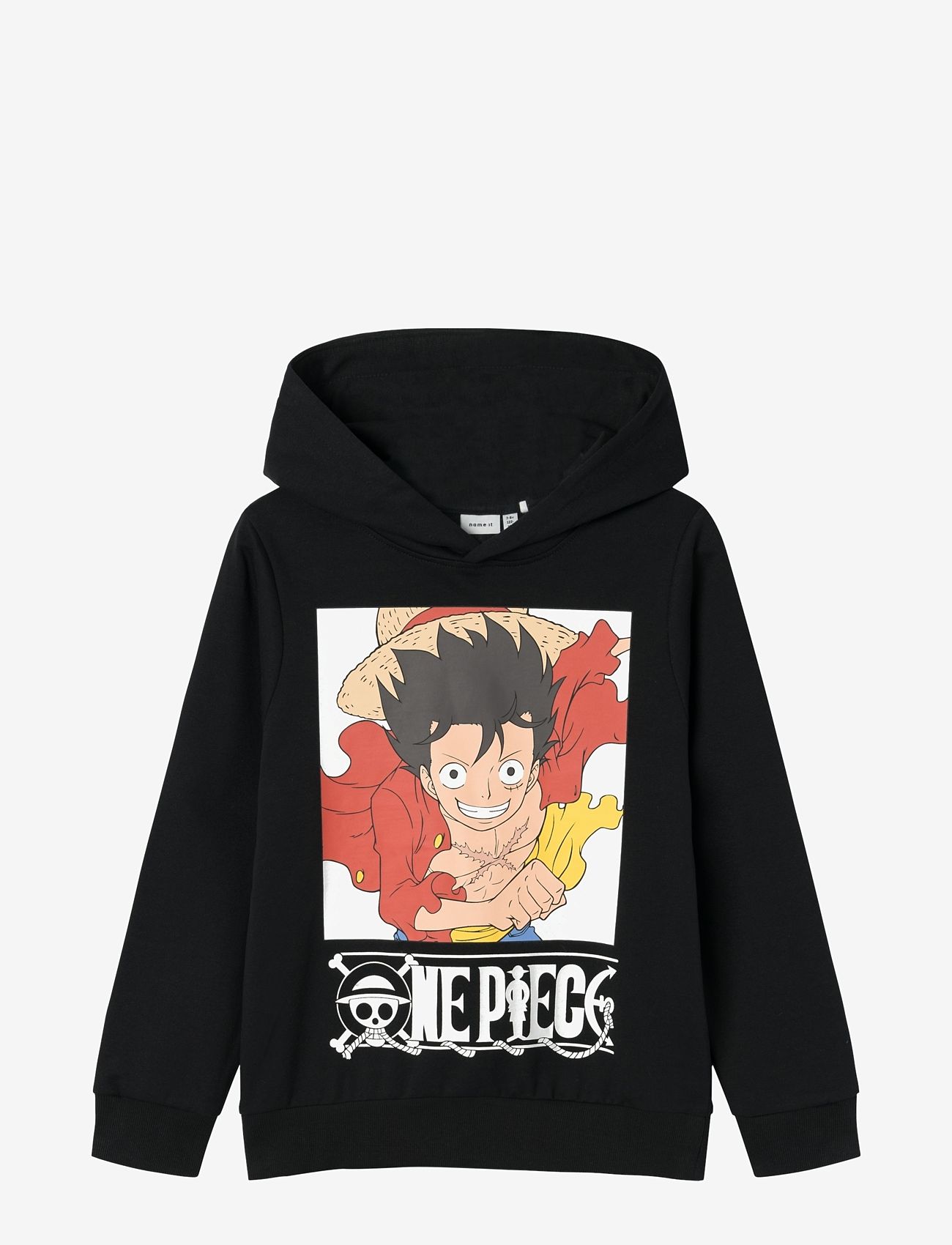 name it - NKMJEPH ONEPIECE SWEAT WH BRU NOOS VDE - hættetrøjer - black - 1