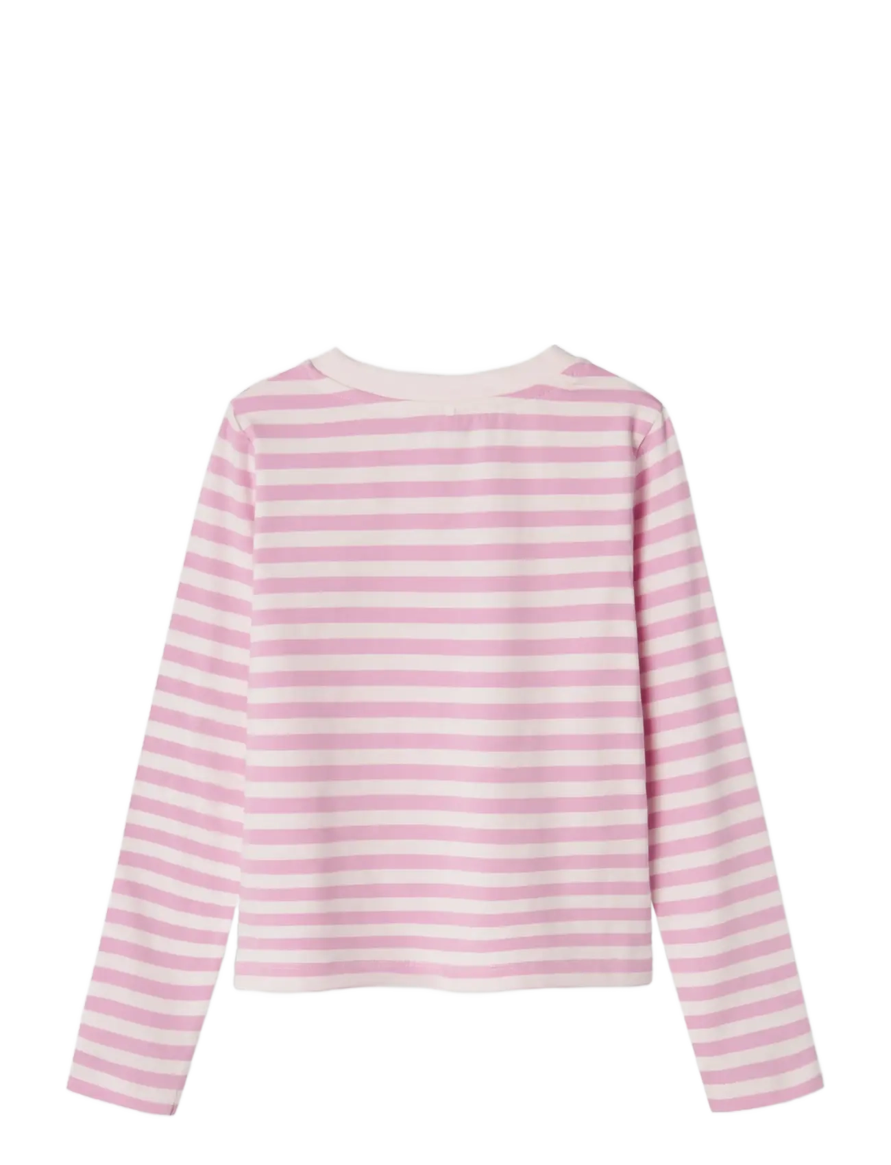 name it - NKFLOPINE LS SLIM SHORT TOP - festival bloom - 1