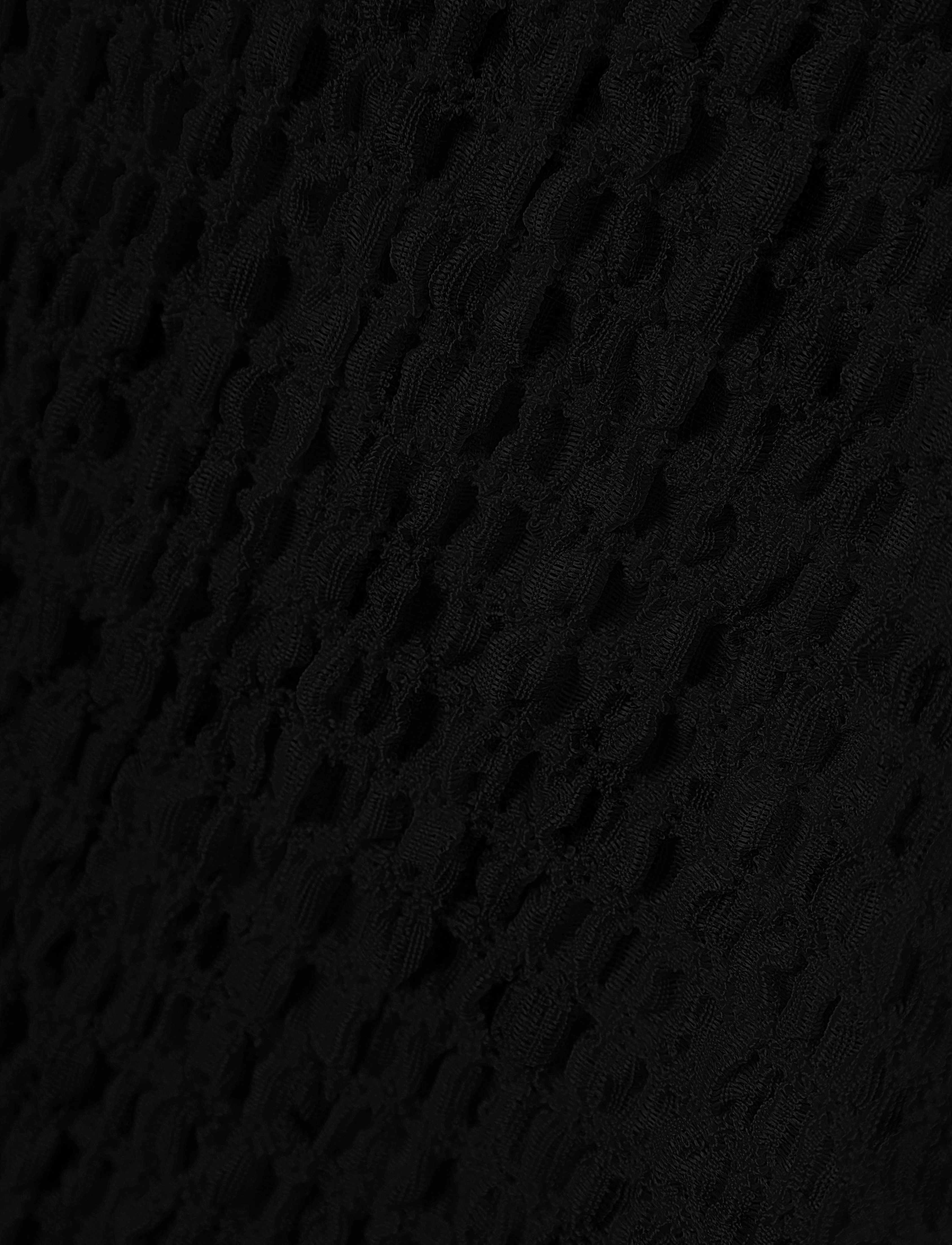 name it - NKFLONNIS LS XSL SHORT TOP - black - 2