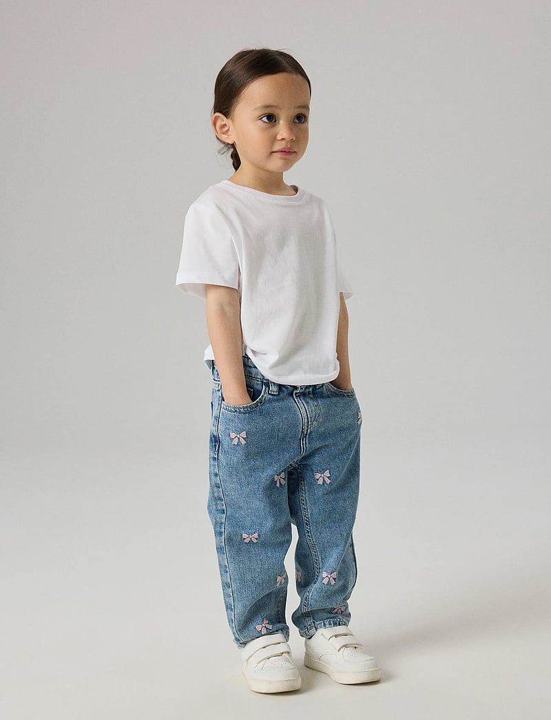 name it - NMFBELLA MOM EMB JEANS 3285-BE NOOS - Įprasto kirpimo džinsai - medium blue denim - 4