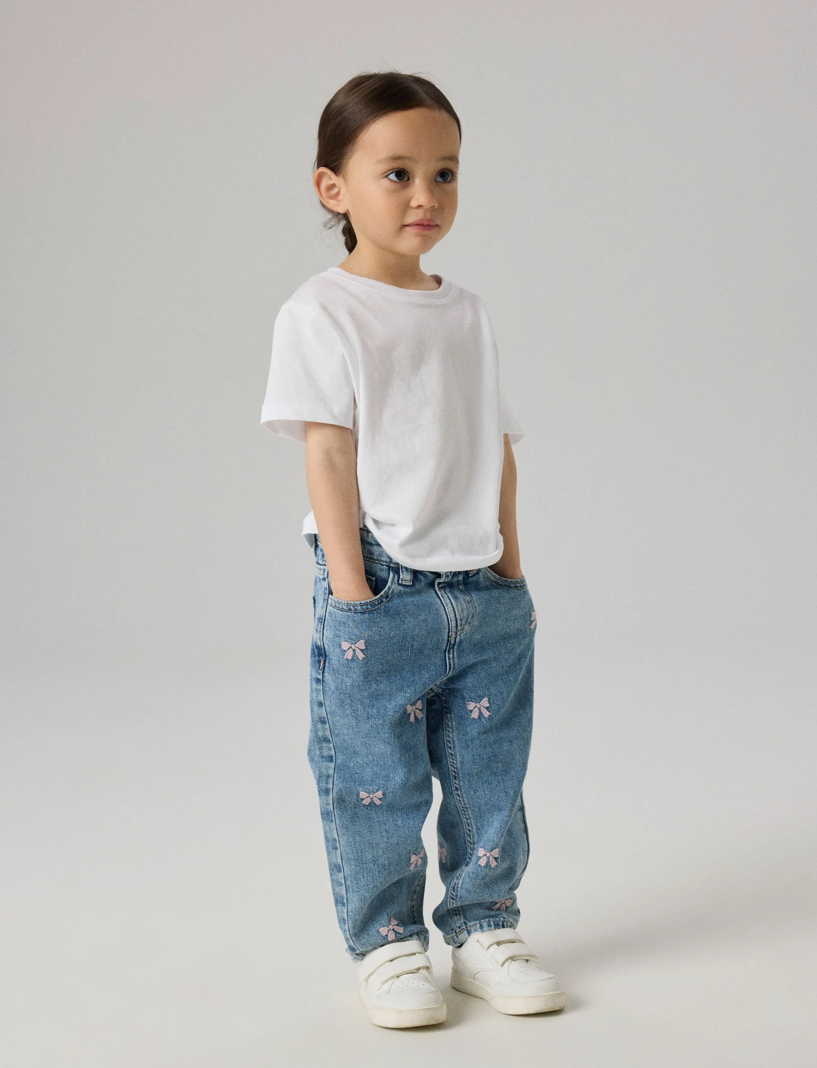 name it - NMFBELLA MOM EMB JEANS 3285-BE NOOS - regular jeans - medium blue denim - 4