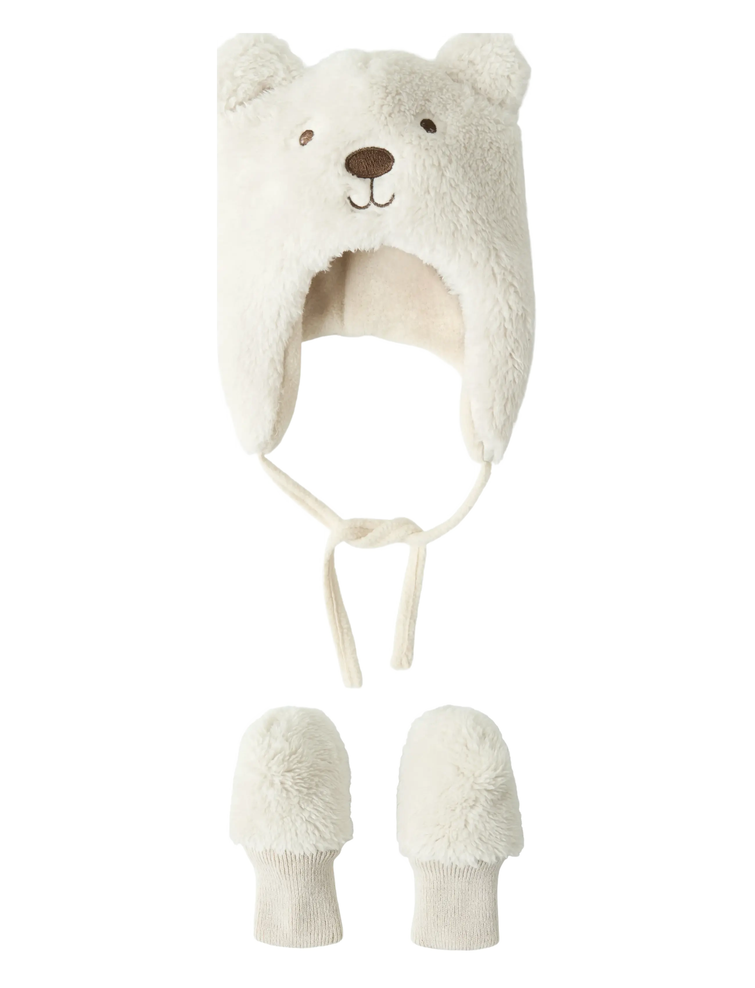 name it NBNMATUTA TEDDY SET3 - Huer - RAINY DAY / beige