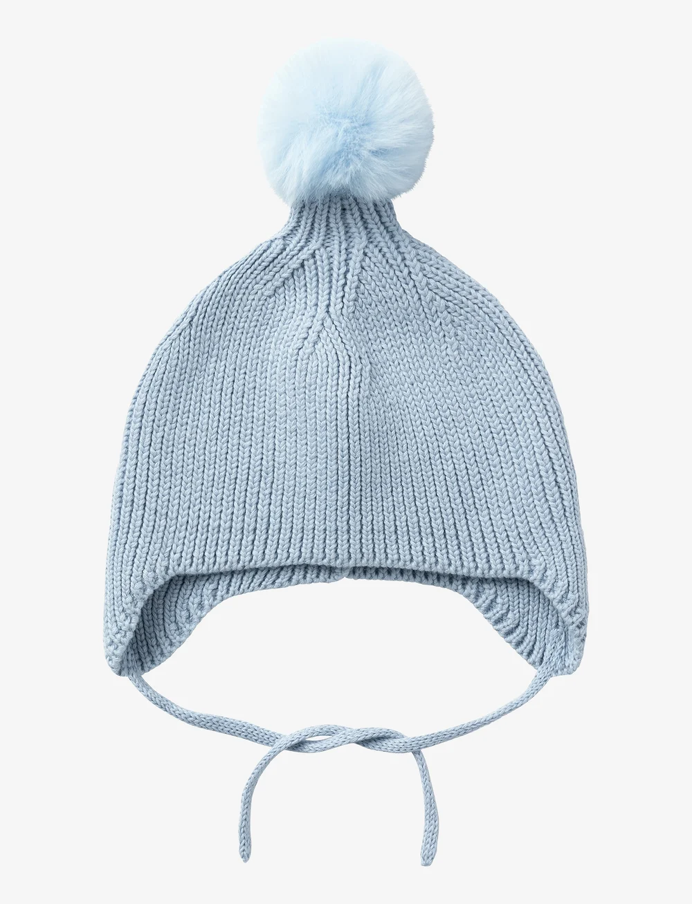 name it - NBNMEKKI KNIT HAT - babymössor - subdued blue - 0