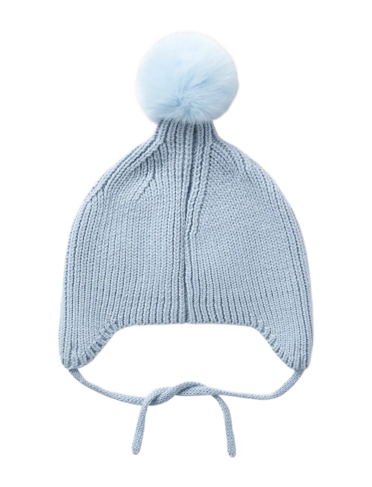 name it - NBNMEKKI KNIT HAT - zubehör - subdued blue - 1