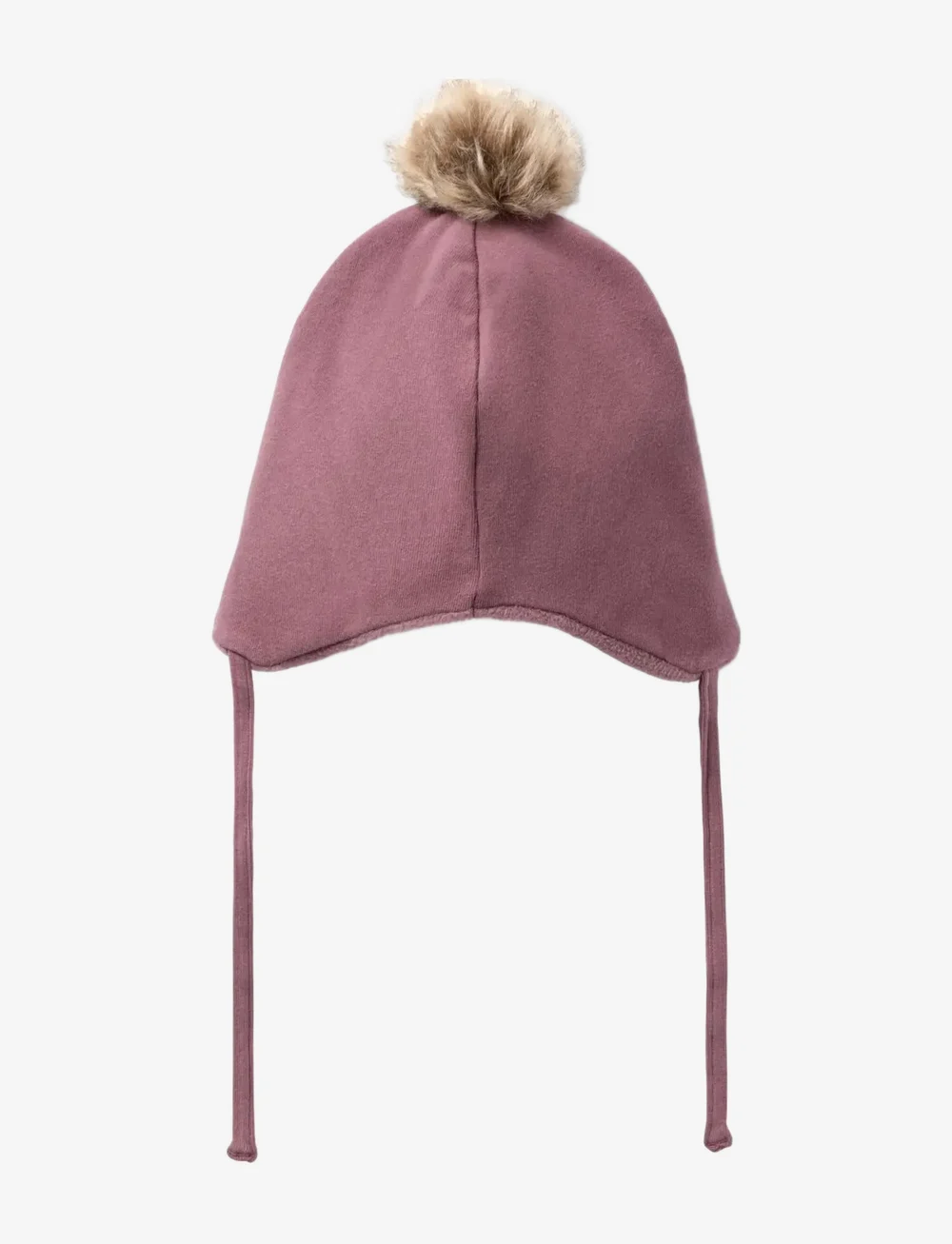 name it - NMNMALL JERSEY HAT W. FLEECE3 FO - babymützen - grape shake - 1