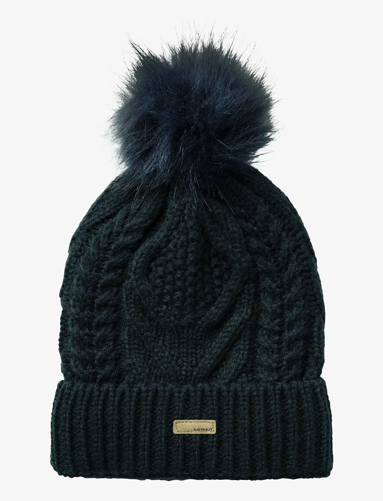 name it - NKFMILO KNIT HAT1 - accessories - dark sapphire - 0