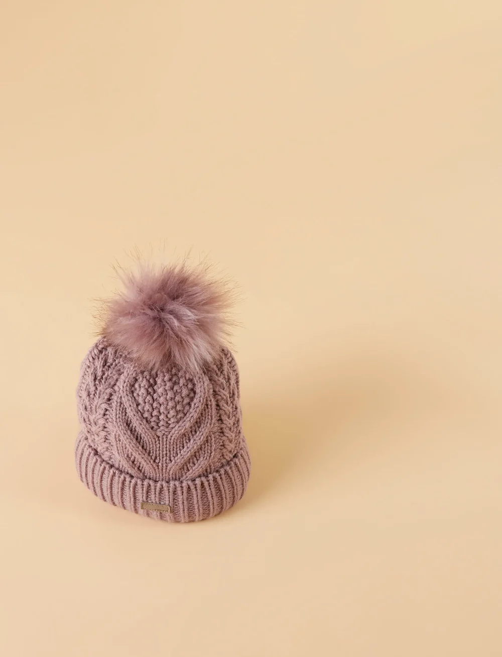name it - NMFMILO KNIT HAT1 - beanies - grape shake - 2