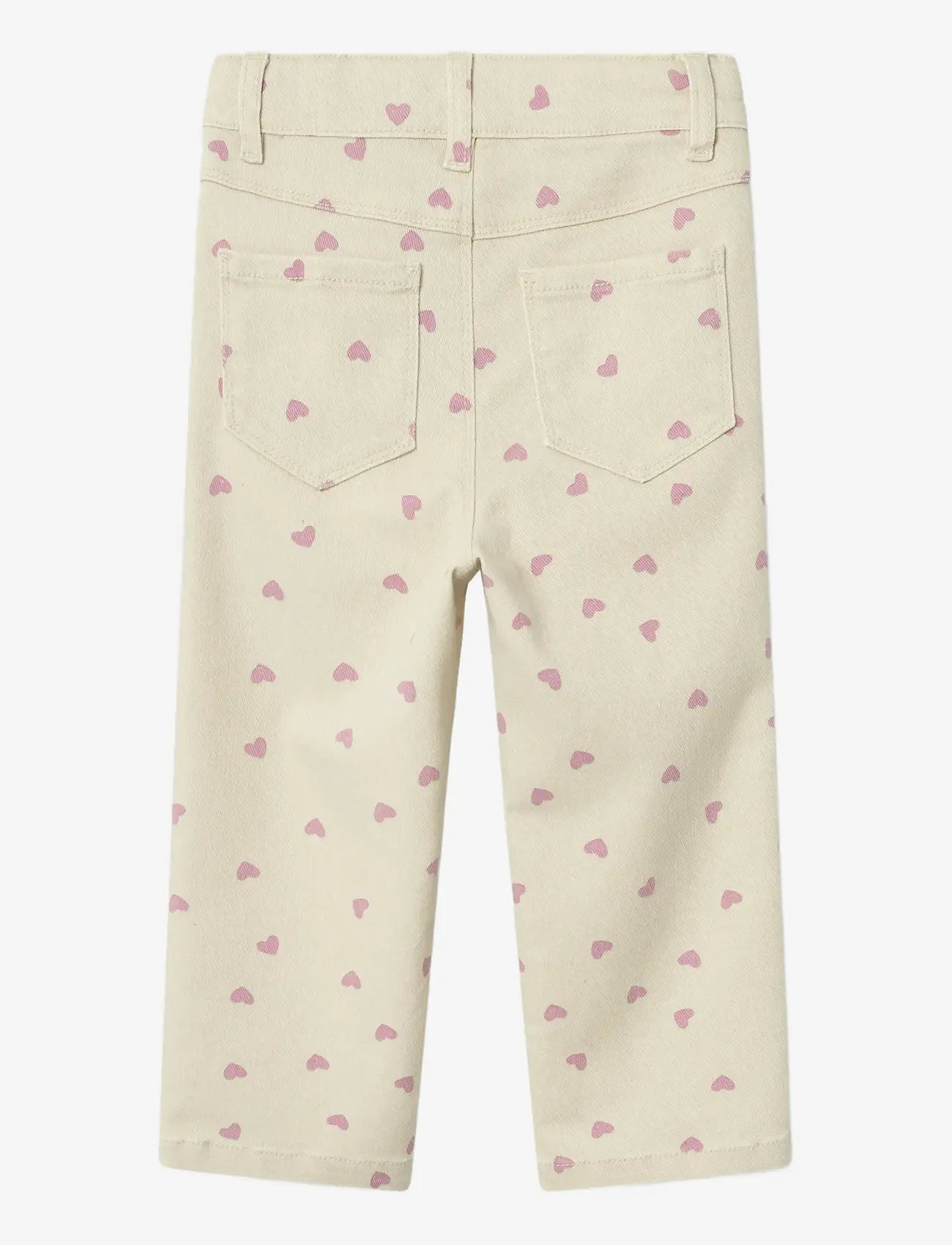 name it - NMFROSE STRAIGHT TWI PANT 4682-YF N - summer sand - 1