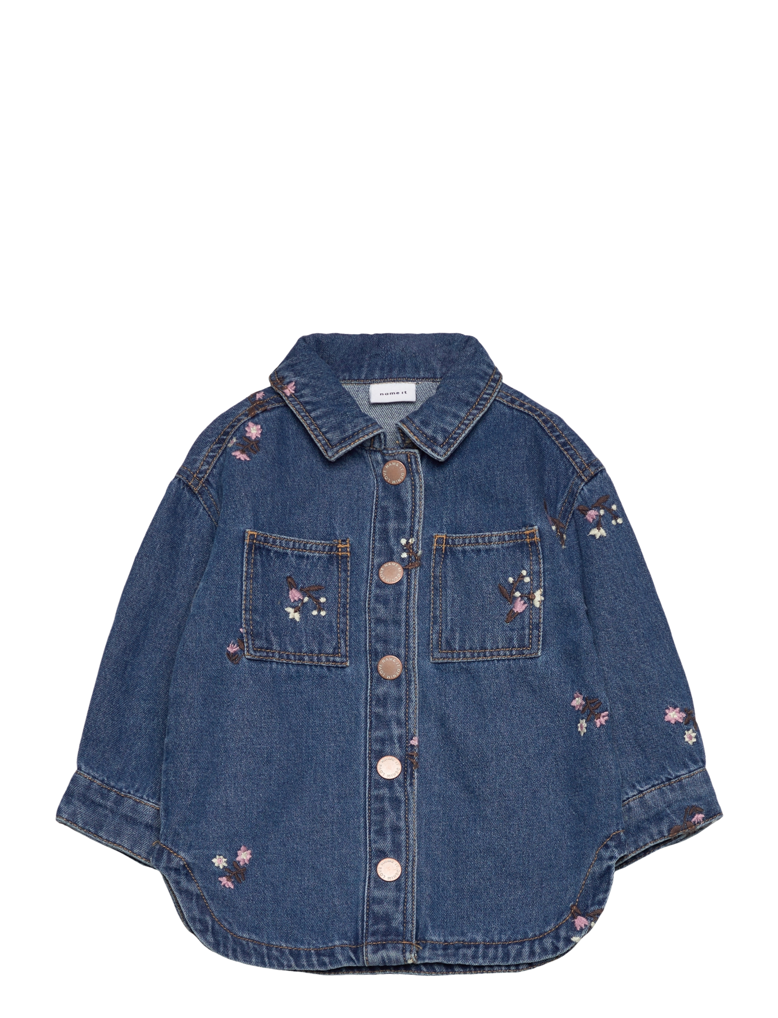 NMFKAT EMB DNM JACKET 8775-ZA O - DARK BLUE DENIM