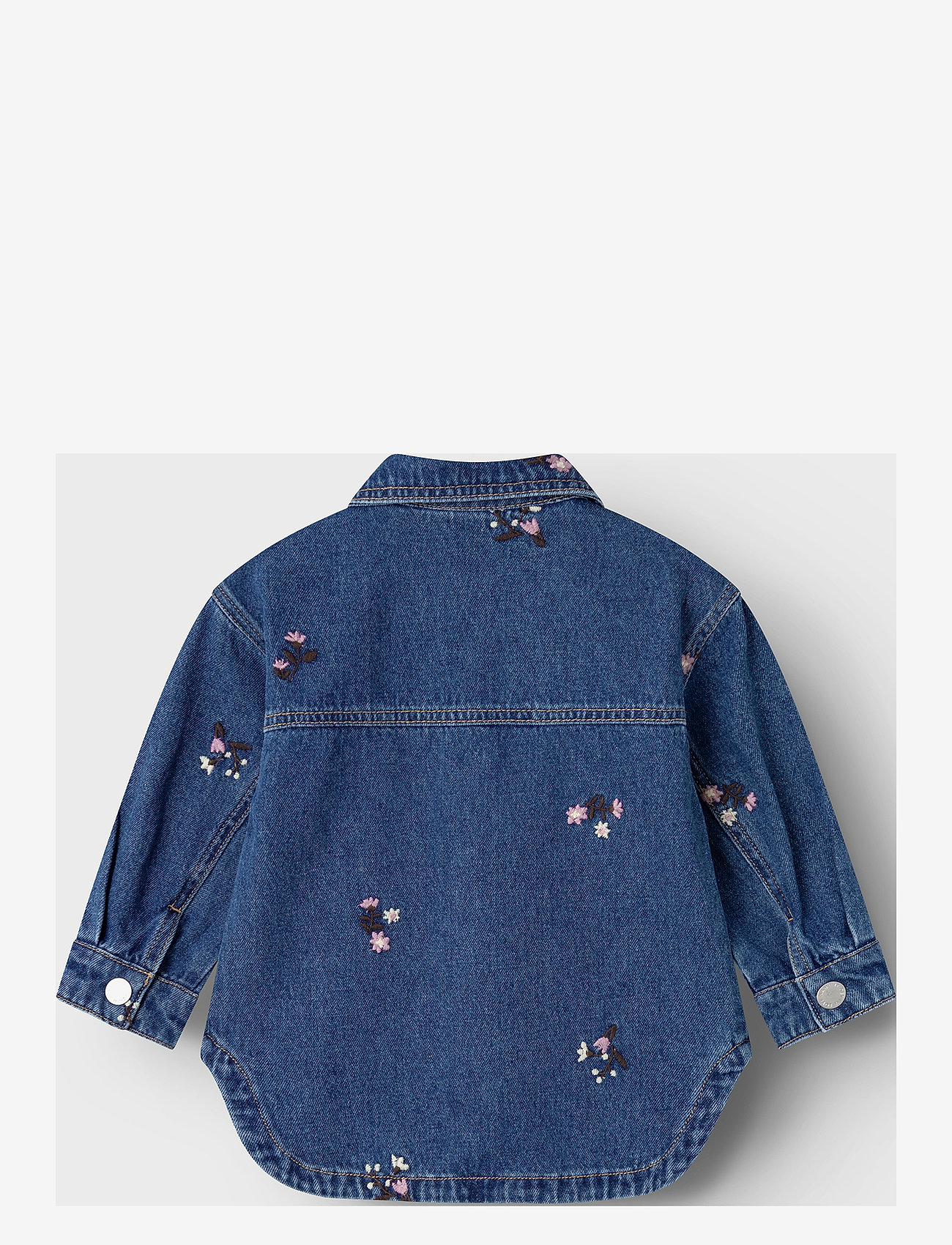 name it - NMFKAT EMB DNM JACKET 8775-ZA O - dark blue denim - 1