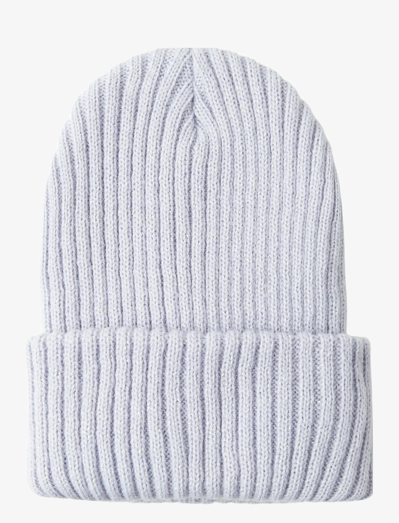 name it - NMFMILAN KNIT BEANIE GLITTER - accessoires - icelandic blue - 0