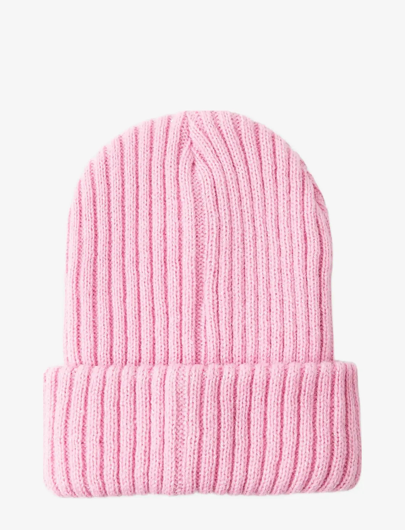 name it - NMFMILAN KNIT BEANIE GLITTER - accessories - moonlite mauve - 1
