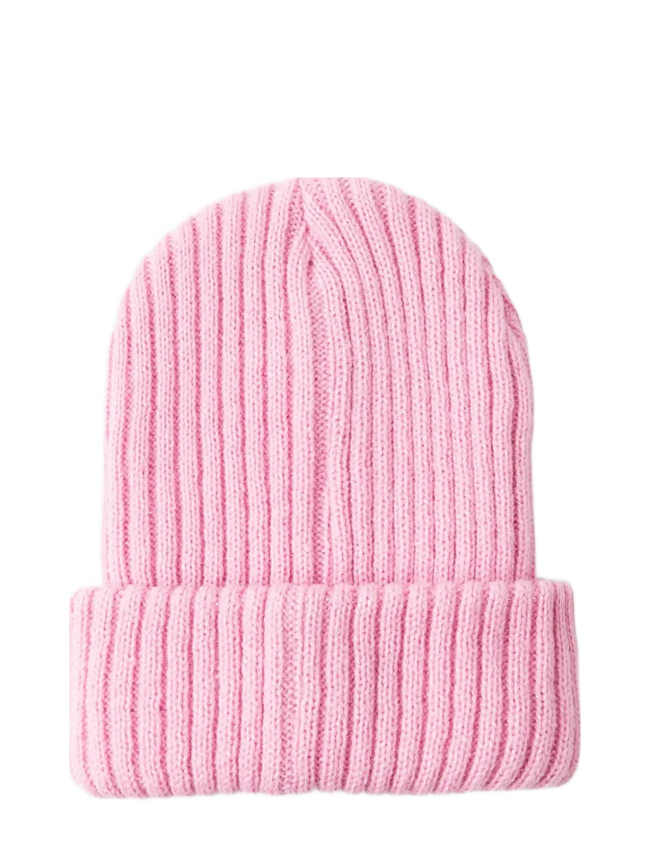 name it - NMFMILAN KNIT BEANIE GLITTER - accessories - moonlite mauve - 1