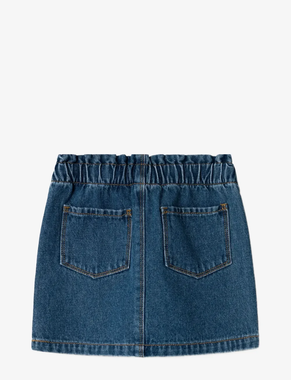 name it - NMFSIENNA DNM SKIRT 3213-ZA N - jeanskjolar - dark blue denim - 1