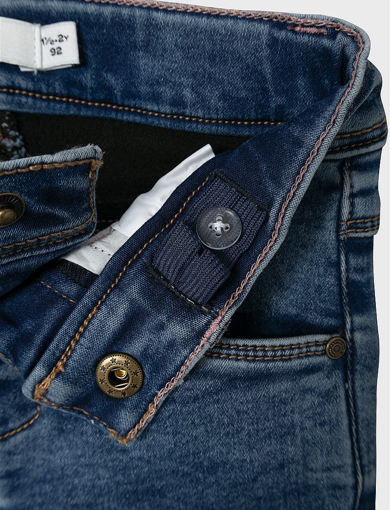 name it - NMFSALLI BOOT FLEECE JEANS 6427-AN O - skinny jeans - medium blue denim - 2