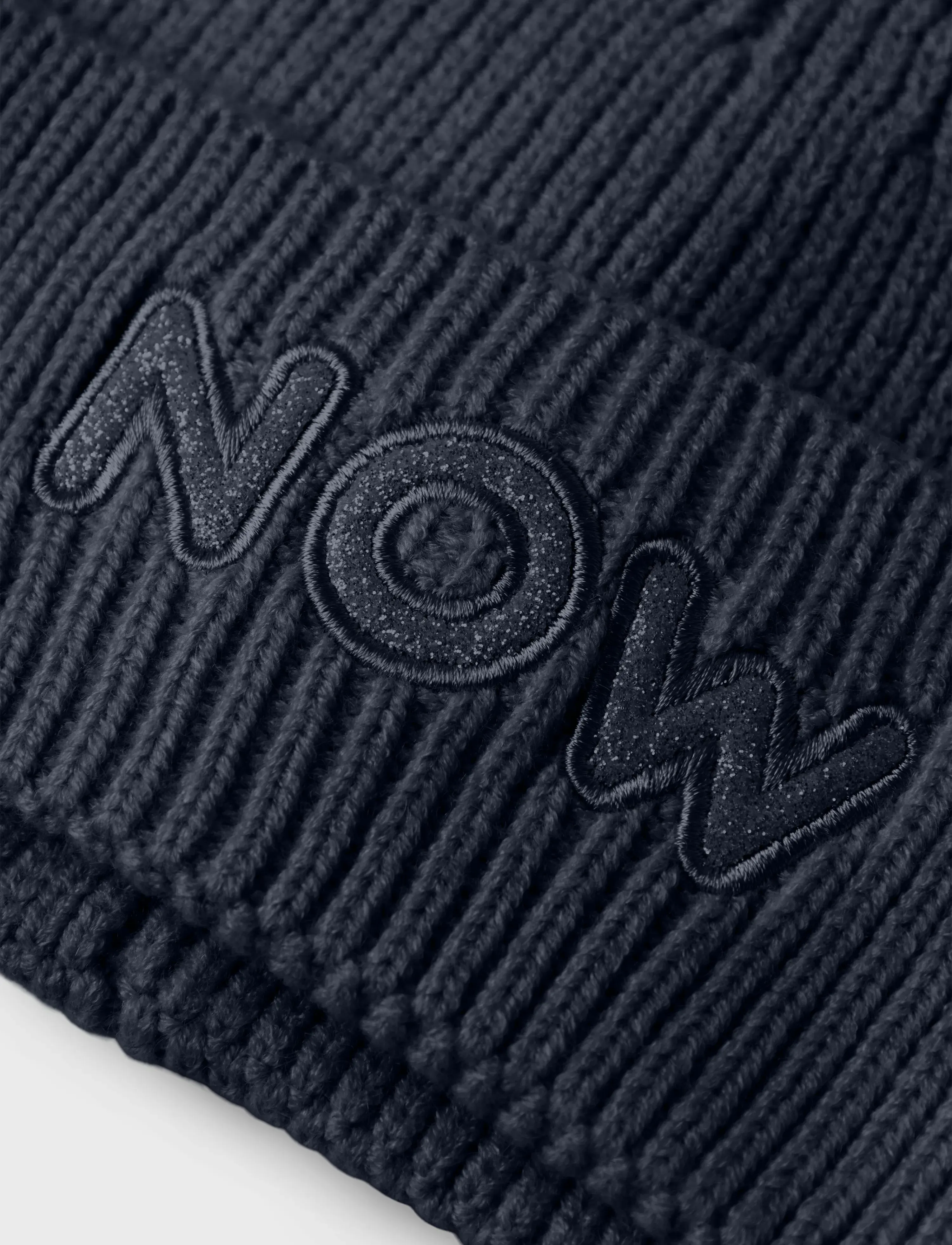 name it Nmfmouse Knit Beanie, 48/49, Navy, Huer > Beanie, Børn