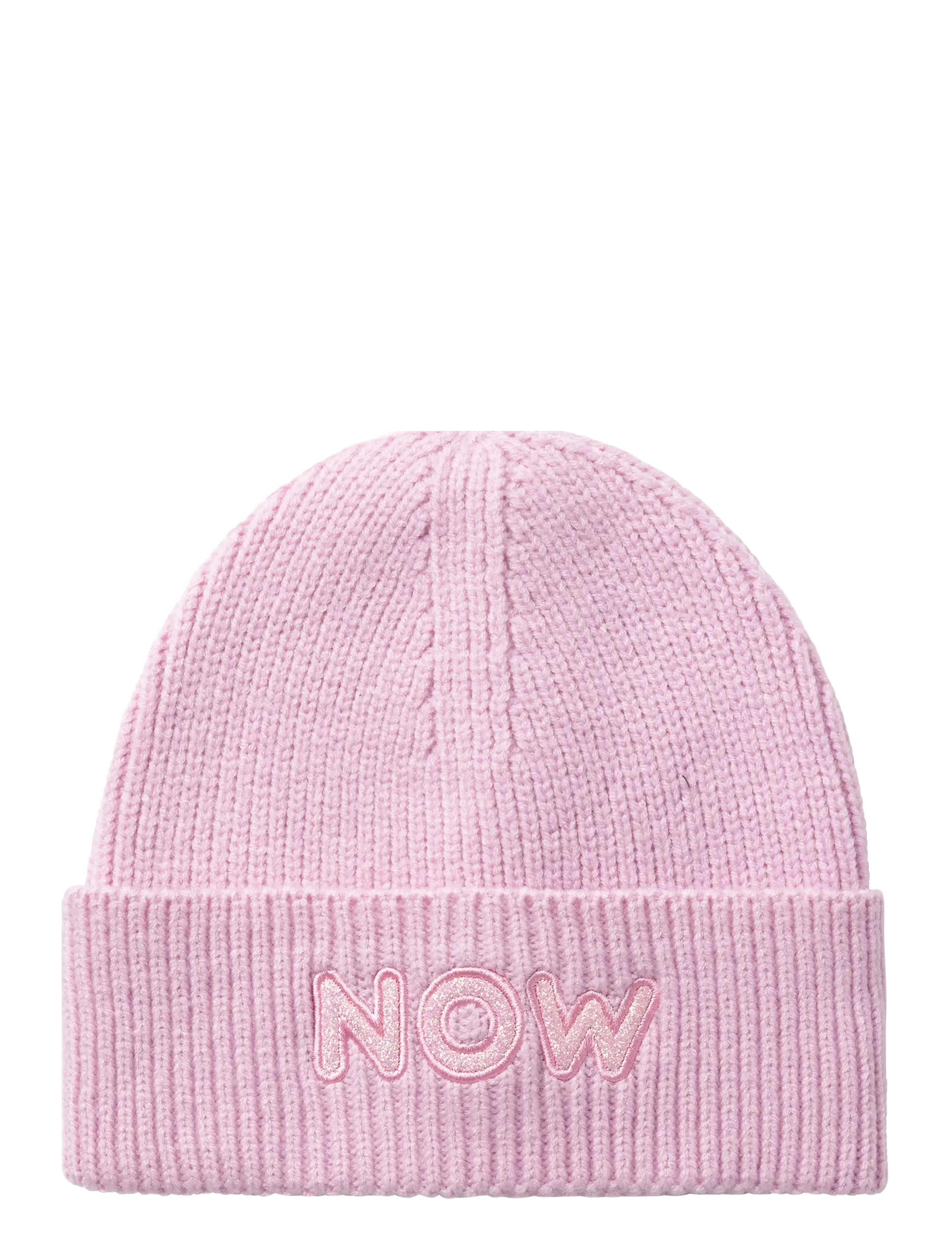 NMFMOUSE KNIT BEANIE - PINK LAVENDER