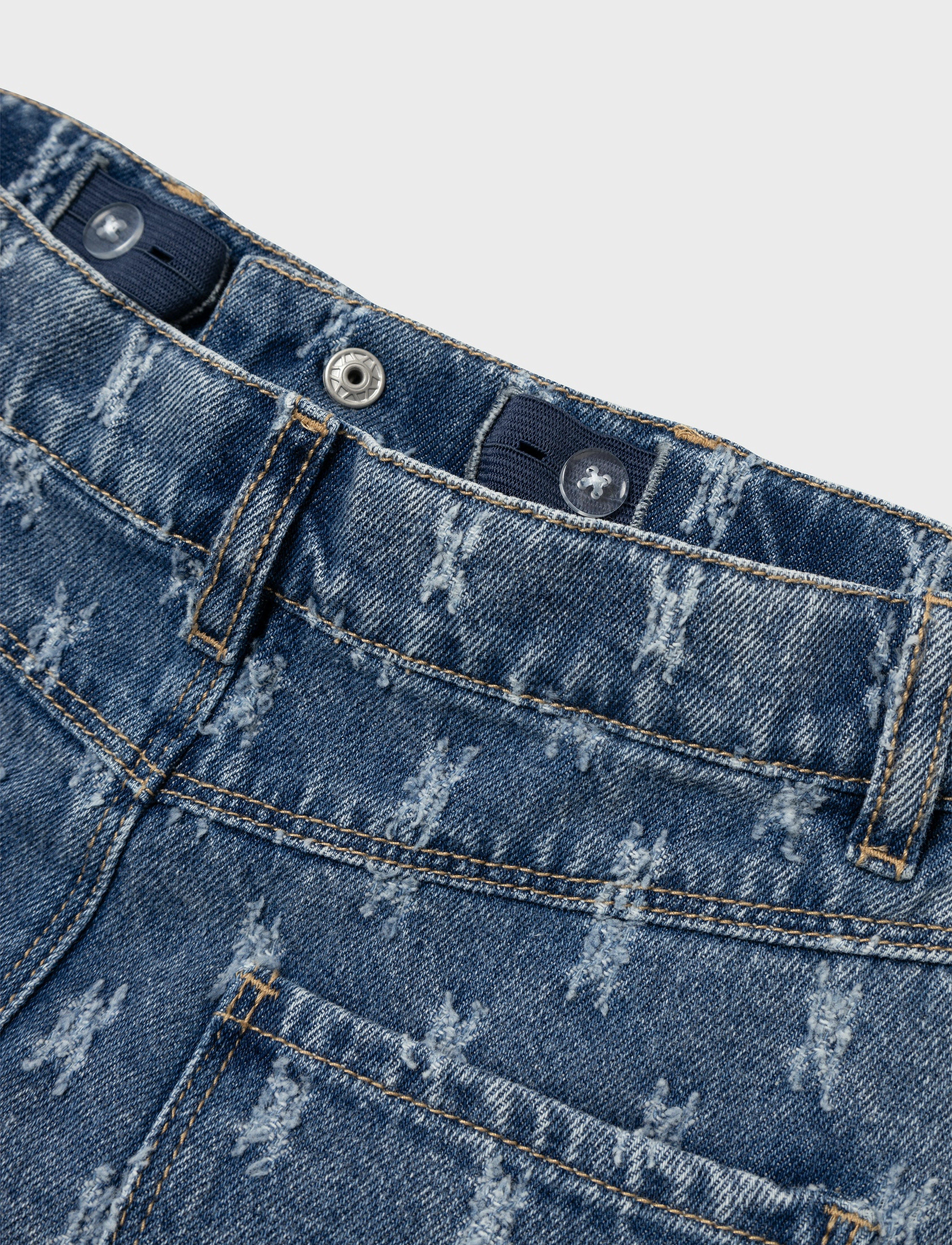 name it - NKFBENTE DNM SKIRT 5352-ZA N - jeansröcke - dark blue denim - 3