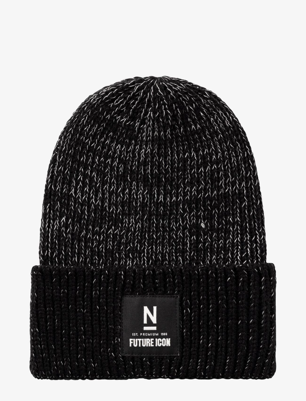 name it NKNMACUT BEANIE REF FO - Huer - BLACK / black