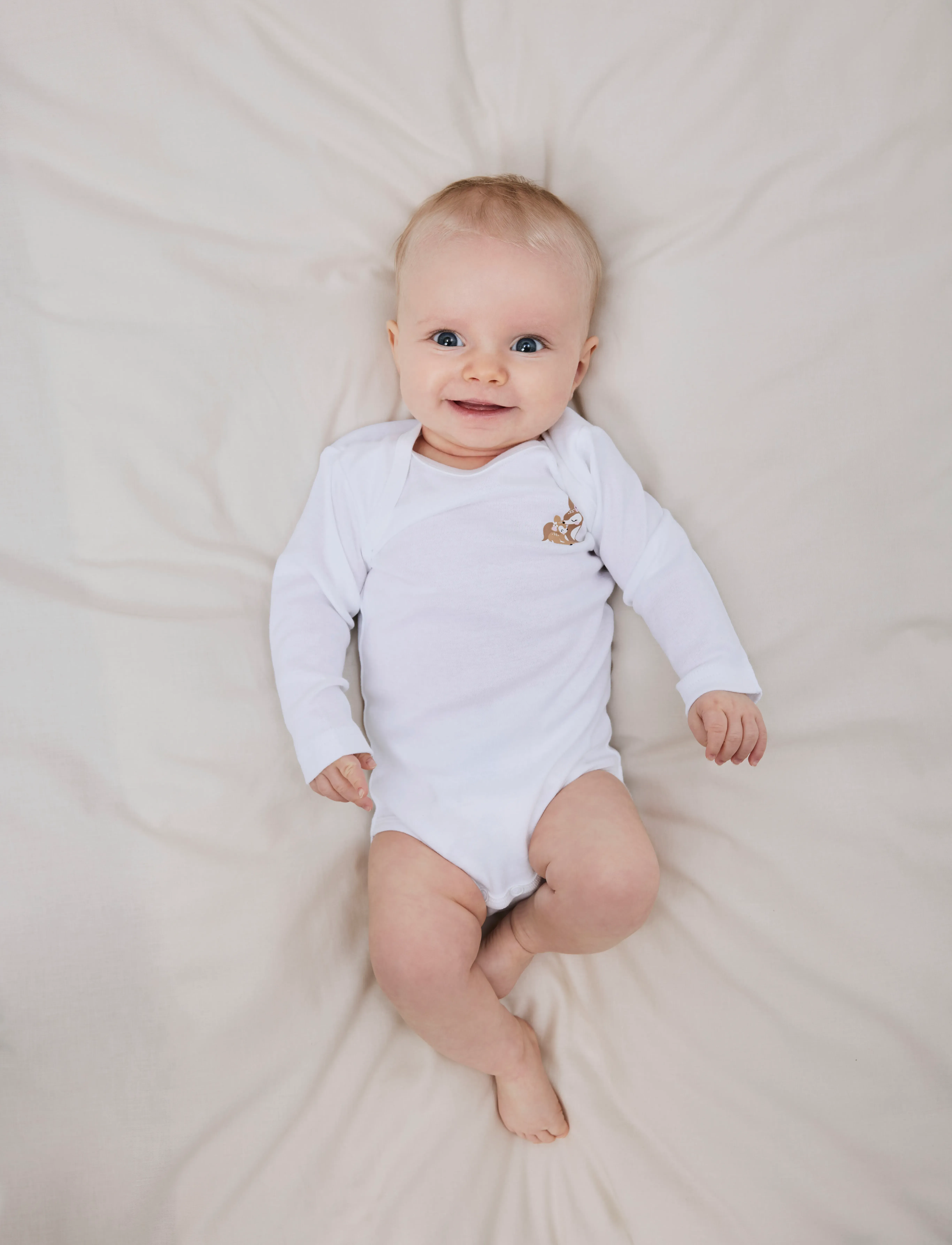 name it - NBFBODY 3P LS IBIS ROSE DEER NOOS - långärmade bodies - ibis rose - 5