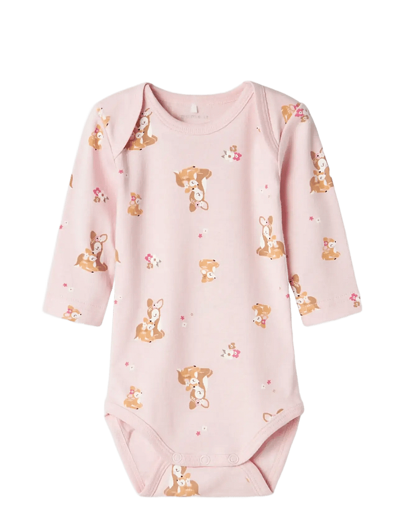 name it - NBFBODY 3P LS IBIS ROSE DEER NOOS - bodide mitmikpakk - ibis rose - 3