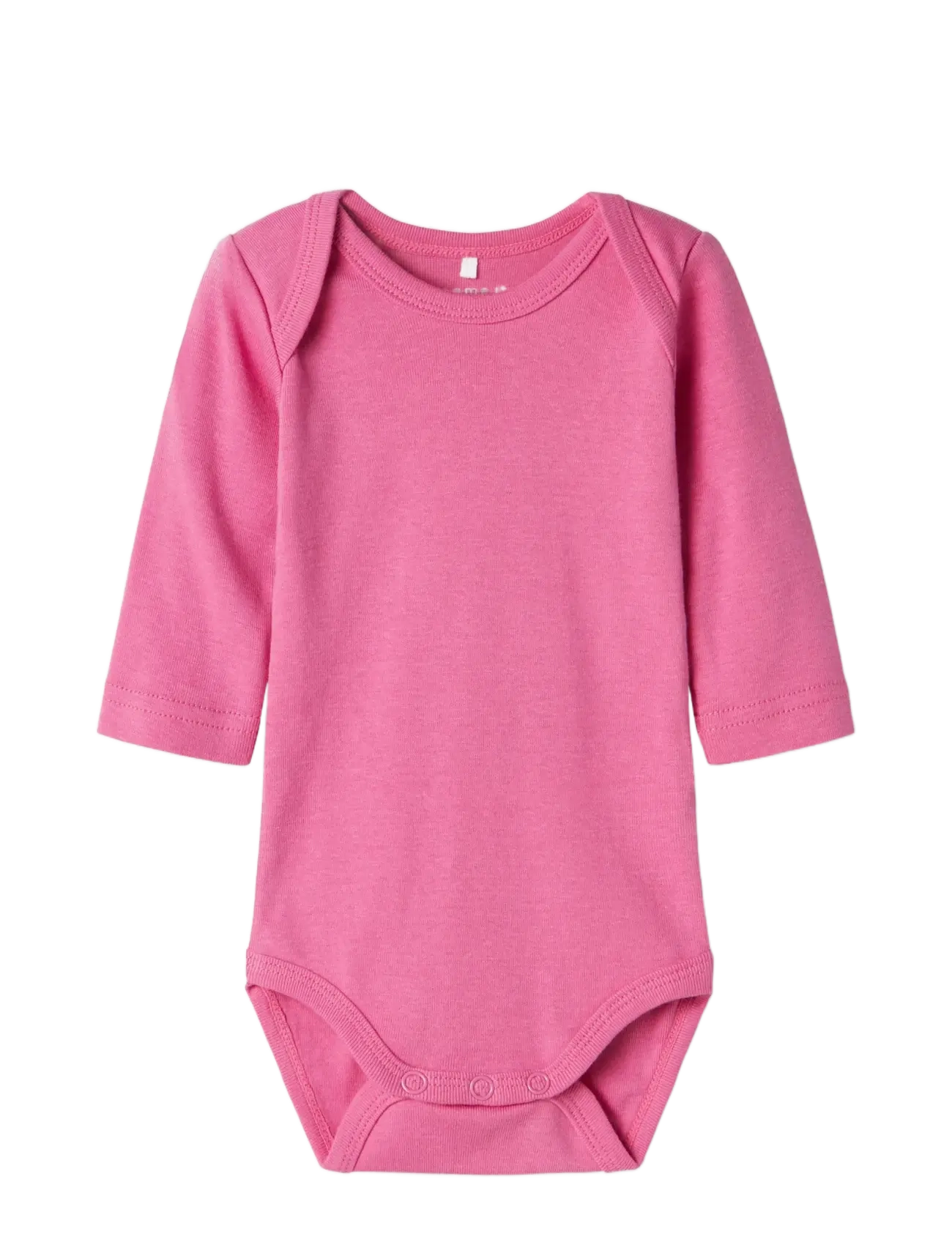 name it - NBFBODY 3P LS IBIS ROSE DEER NOOS - långärmade bodies - ibis rose - 4