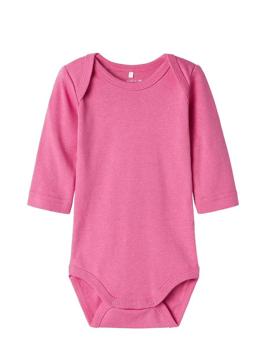 name it - NBFBODY 3P LS IBIS ROSE DEER NOOS - bodide mitmikpakk - ibis rose - 4