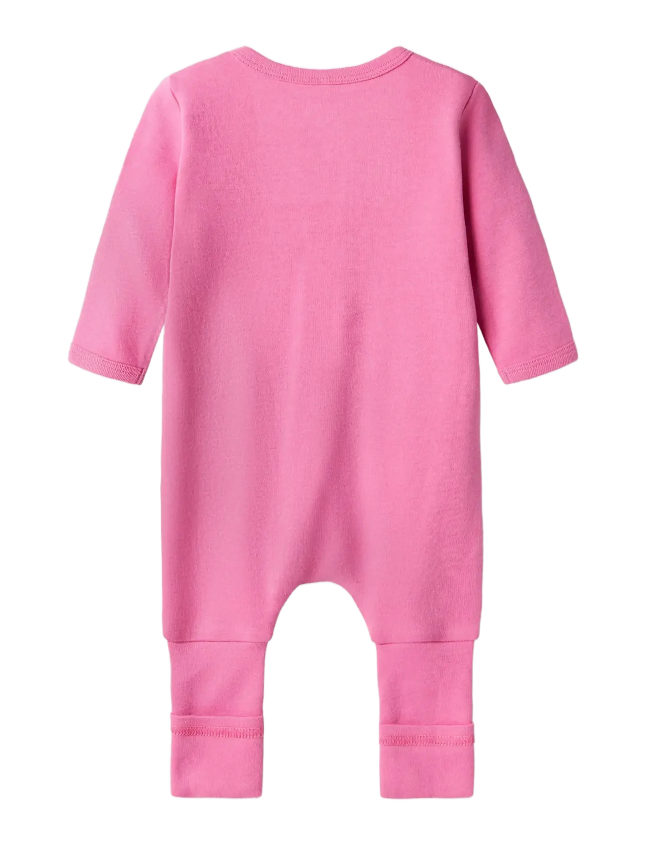 name it - NBFNIGHTSUIT 2P ZIP FF ROSE DEER NOOS - schlafoveralls - ibis rose - 2