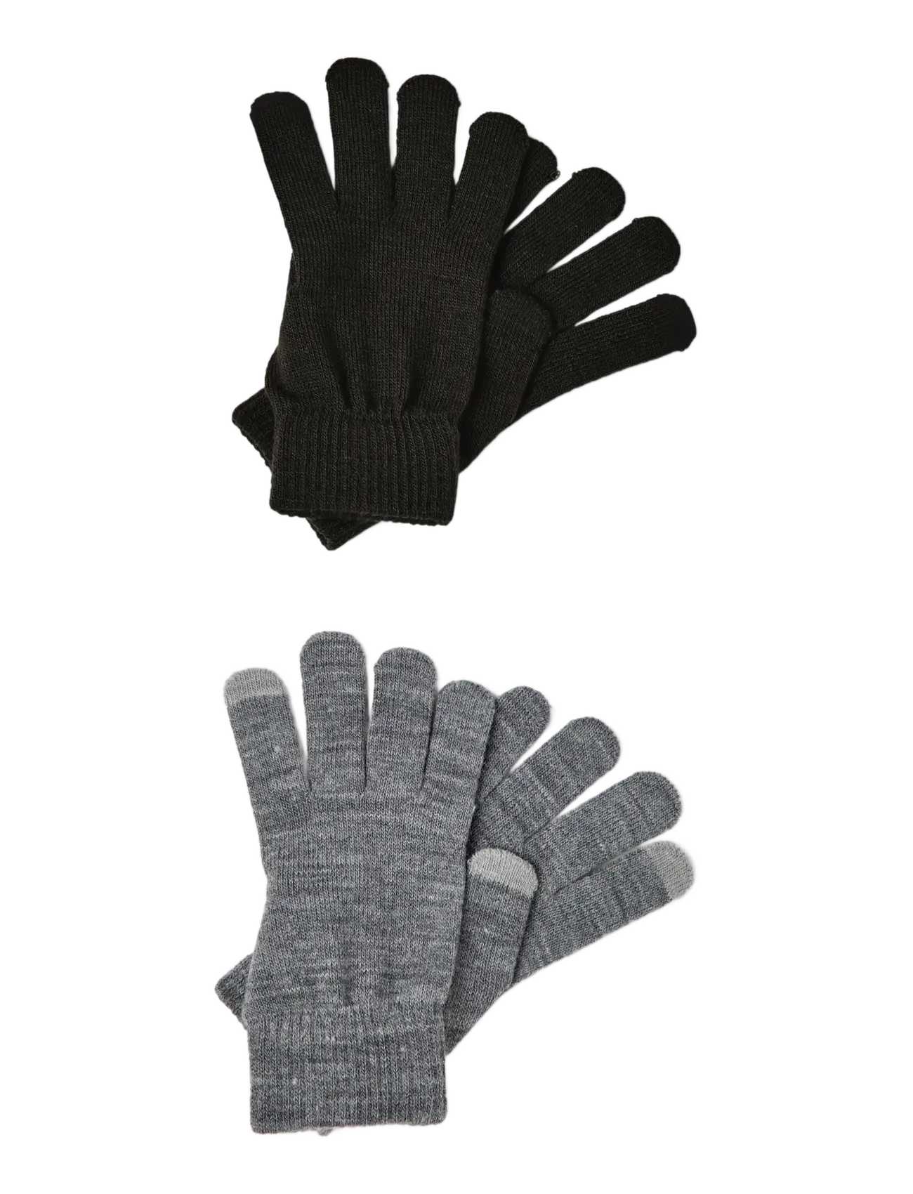 name it - NKNMAGIC GLOVES TOUCH 2P - black - 1